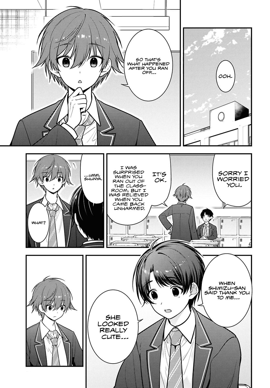 The Delinquent Shimizu-san Sitting Next to Me Has Dyed Her Hair Black Chapter 10 page 8 - 