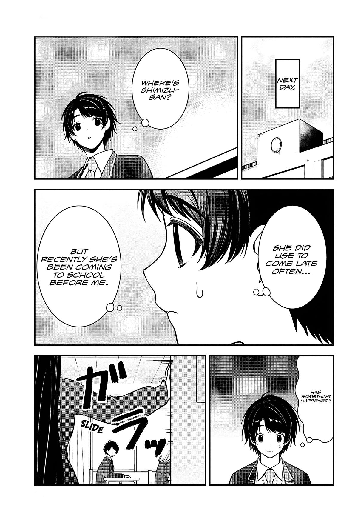 The Delinquent Shimizu-san Sitting Next to Me Has Dyed Her Hair Black Chapter 11 page 24 - 