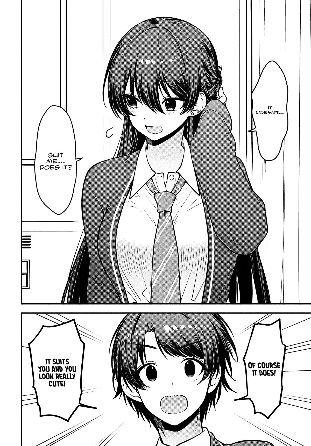 The Delinquent Shimizu-san Sitting Next to Me Has Dyed Her Hair Black Chapter 11 page 28 - 