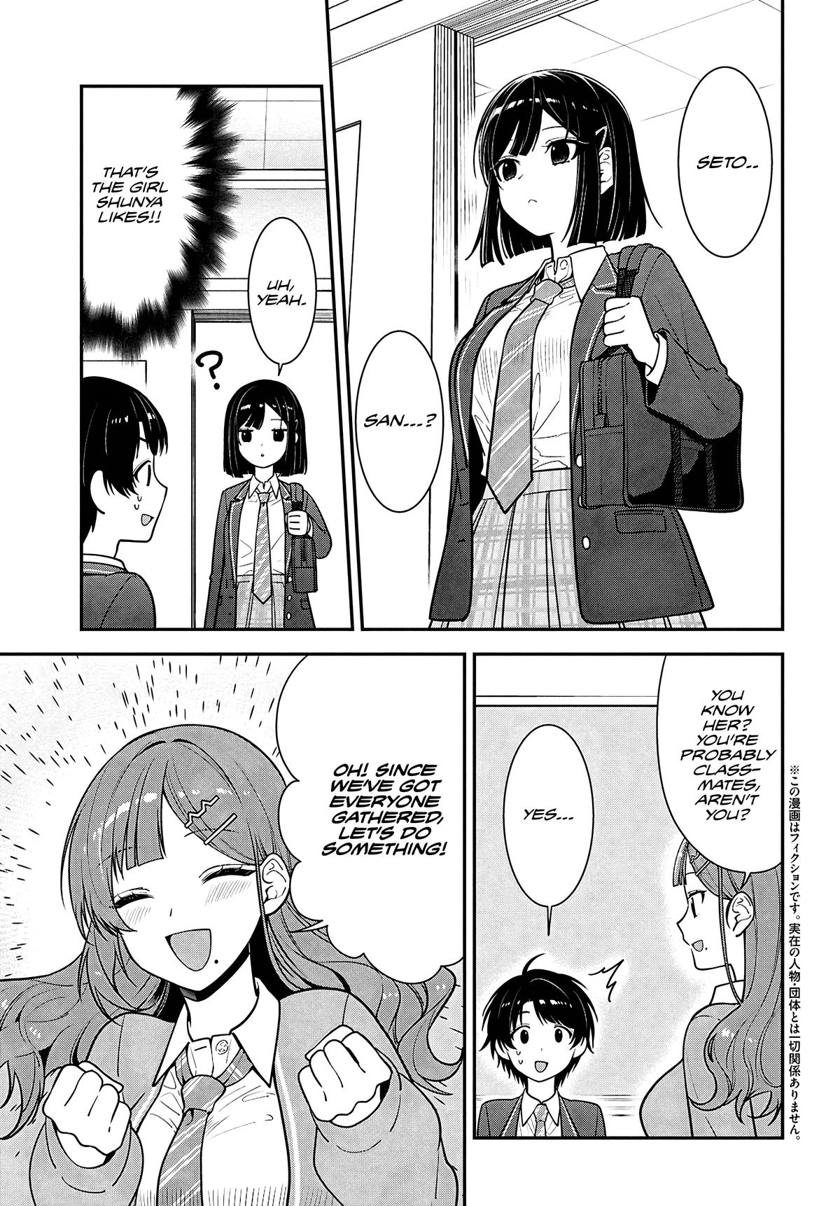 The Delinquent Shimizu-san Sitting Next to Me Has Dyed Her Hair Black Chapter 11 page 4 - 