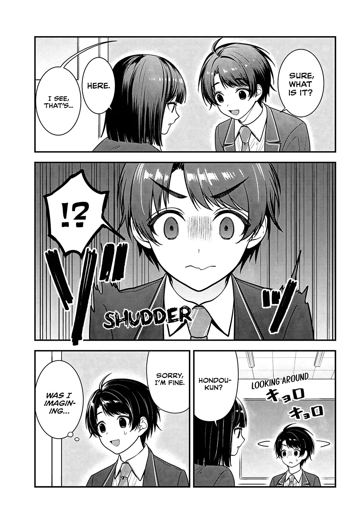 The Delinquent Shimizu-san Sitting Next to Me Has Dyed Her Hair Black Chapter 12 page 13 - 
