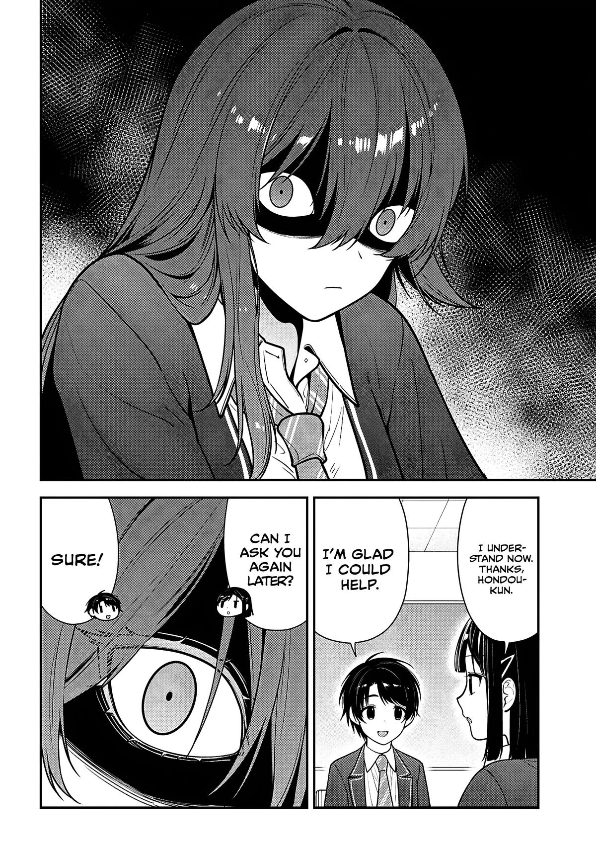 The Delinquent Shimizu-san Sitting Next to Me Has Dyed Her Hair Black Chapter 12 page 14 - 