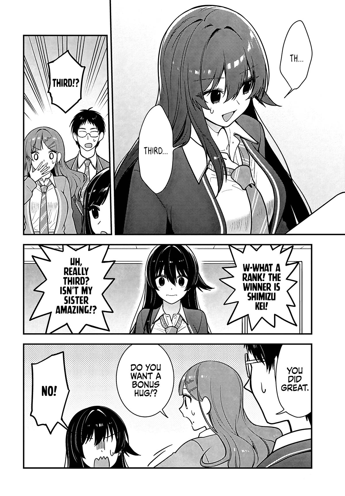 The Delinquent Shimizu-san Sitting Next to Me Has Dyed Her Hair Black Chapter 12 page 30 - 