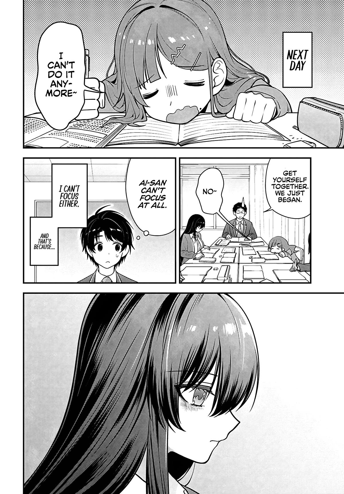The Delinquent Shimizu-san Sitting Next to Me Has Dyed Her Hair Black Chapter 12 page 4 - 