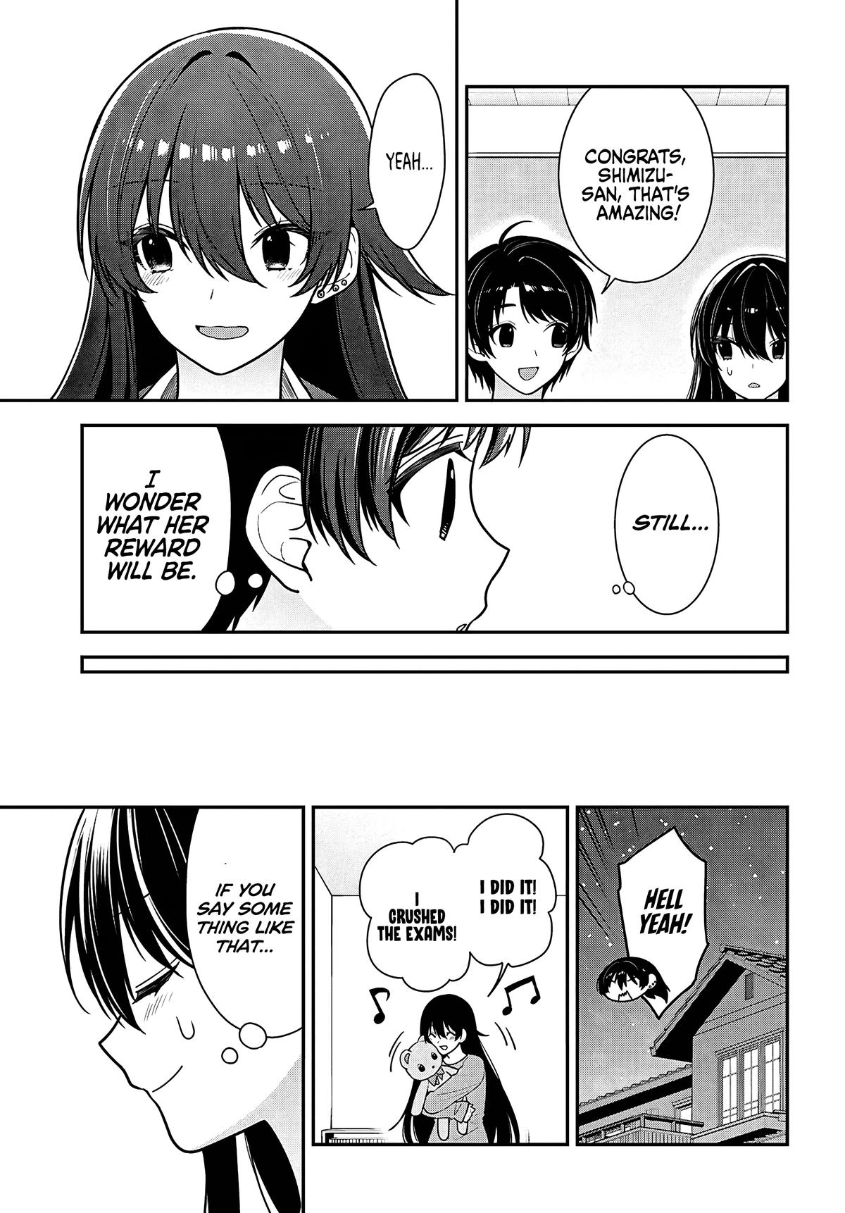 The Delinquent Shimizu-san Sitting Next to Me Has Dyed Her Hair Black Chapter 12 page 31 - 