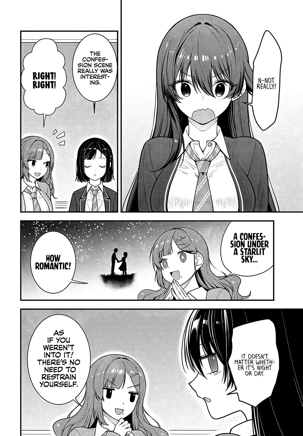 The Delinquent Shimizu-san Sitting Next to Me Has Dyed Her Hair Black Chapter 12 page 8 - 