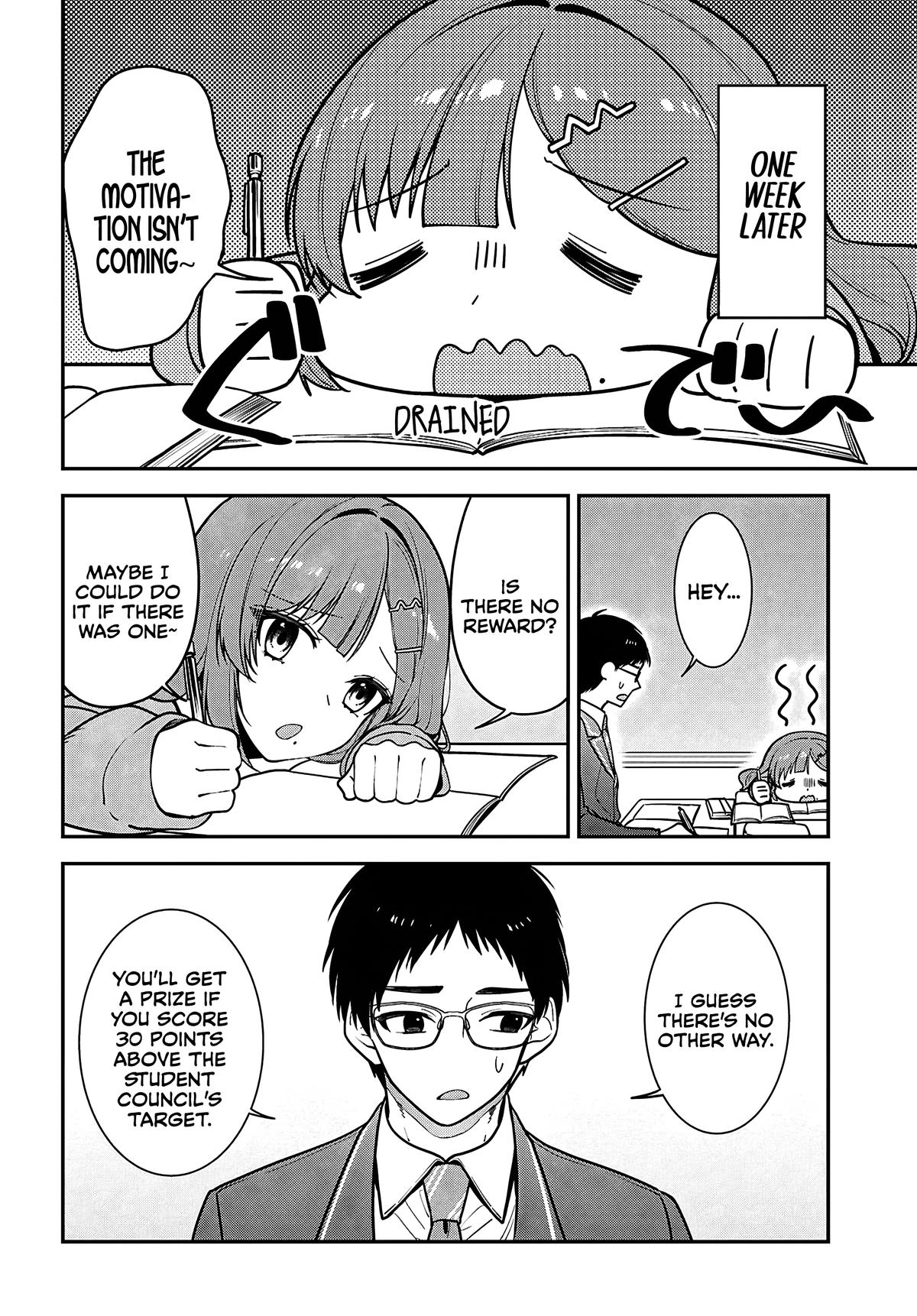 The Delinquent Shimizu-san Sitting Next to Me Has Dyed Her Hair Black Chapter 12 page 10 - 