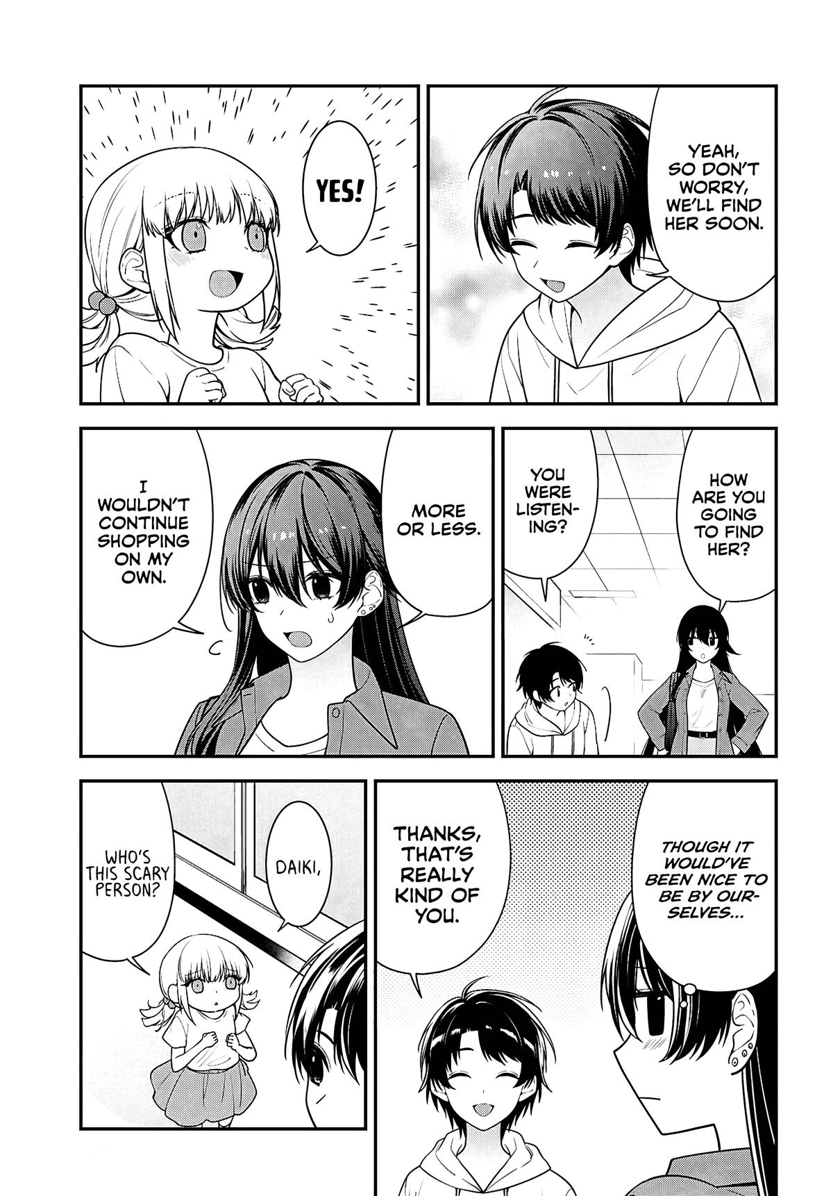 The Delinquent Shimizu-san Sitting Next to Me Has Dyed Her Hair Black Chapter 13 page 17 - 