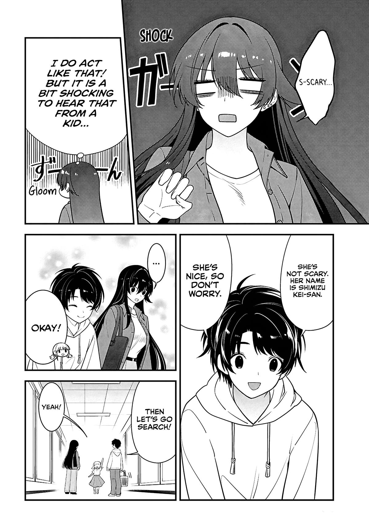 The Delinquent Shimizu-san Sitting Next to Me Has Dyed Her Hair Black Chapter 13 page 18 - 