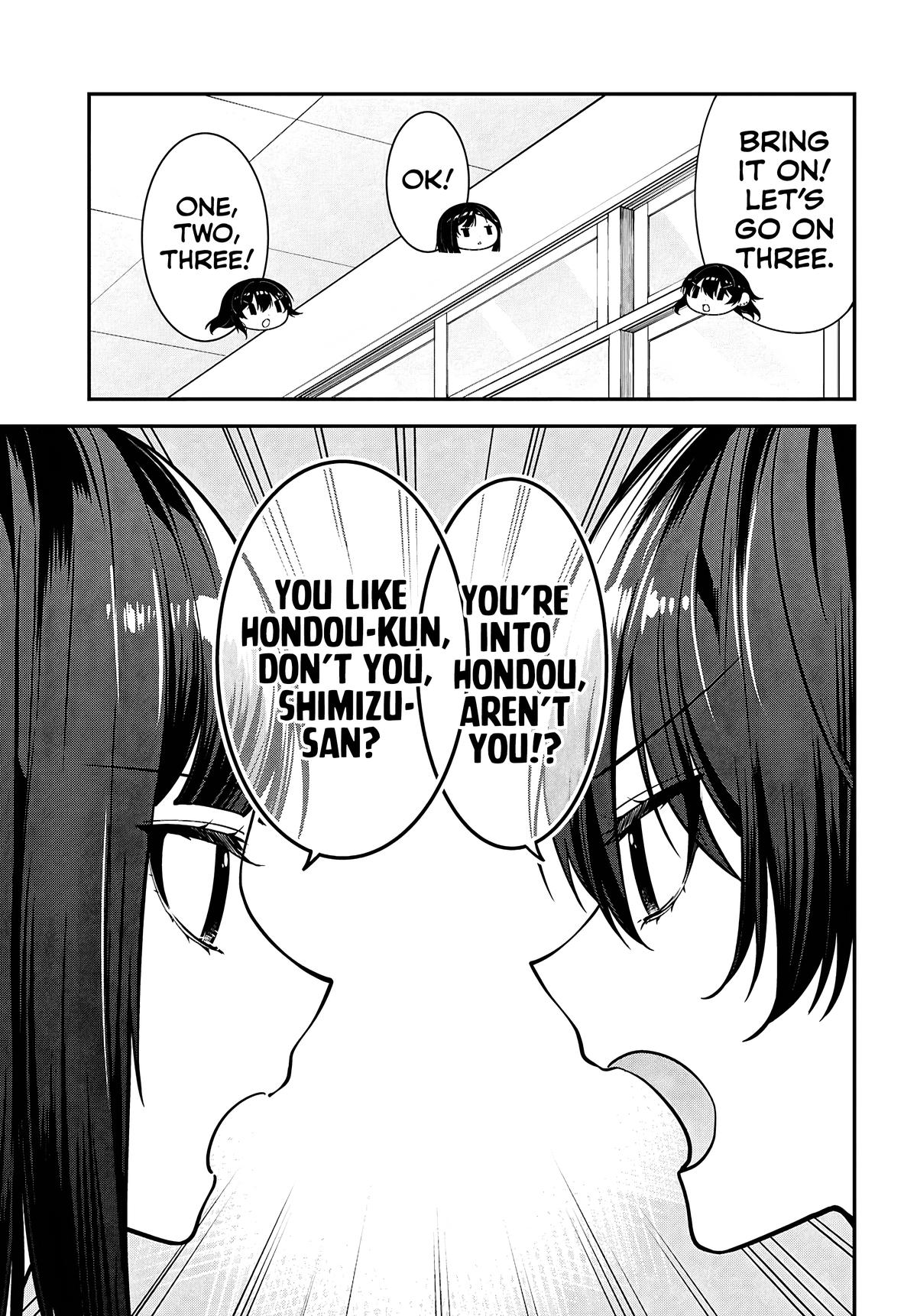 The Delinquent Shimizu-san Sitting Next to Me Has Dyed Her Hair Black Chapter 13 page 3 - 