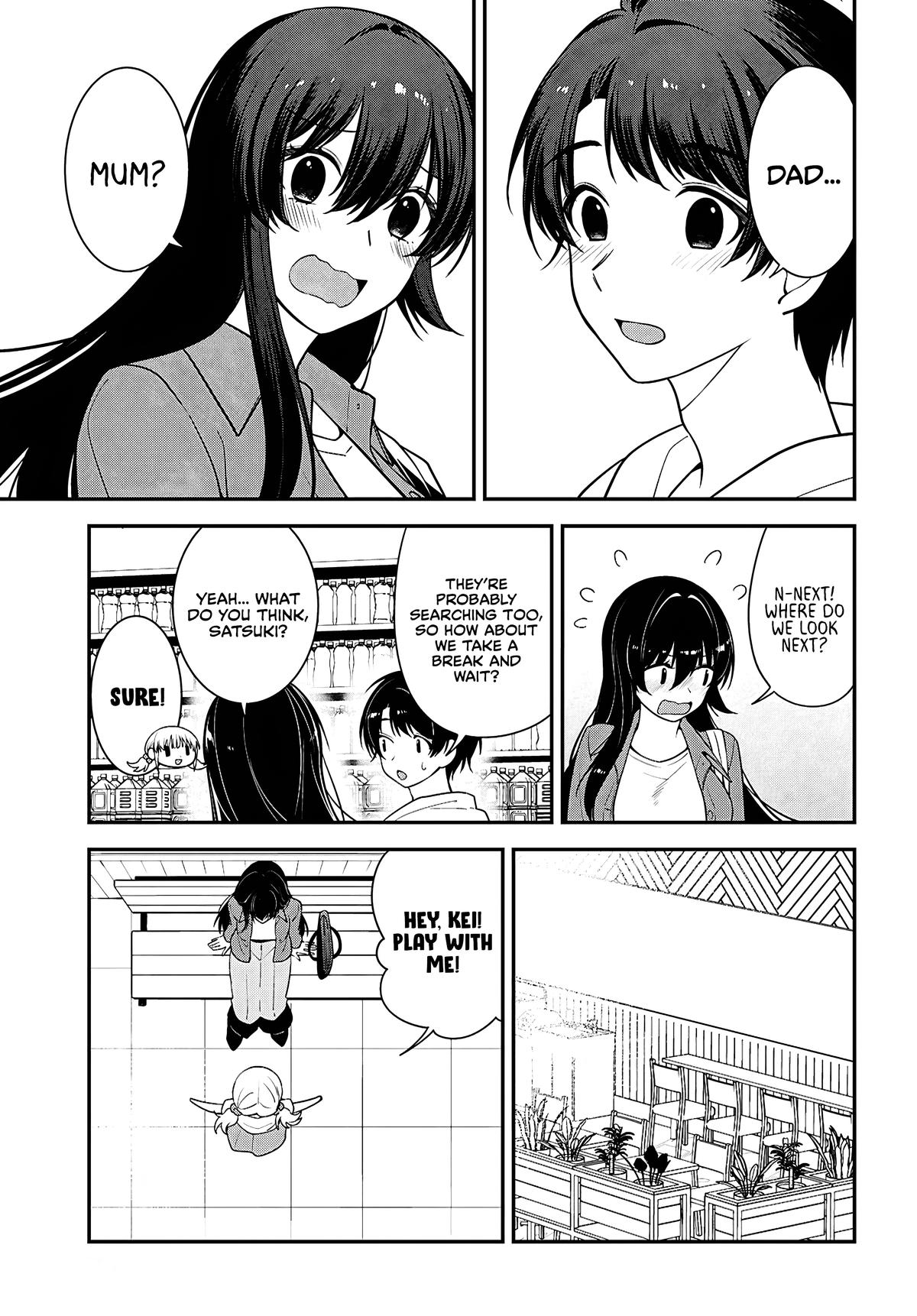 The Delinquent Shimizu-san Sitting Next to Me Has Dyed Her Hair Black Chapter 13 page 21 - 