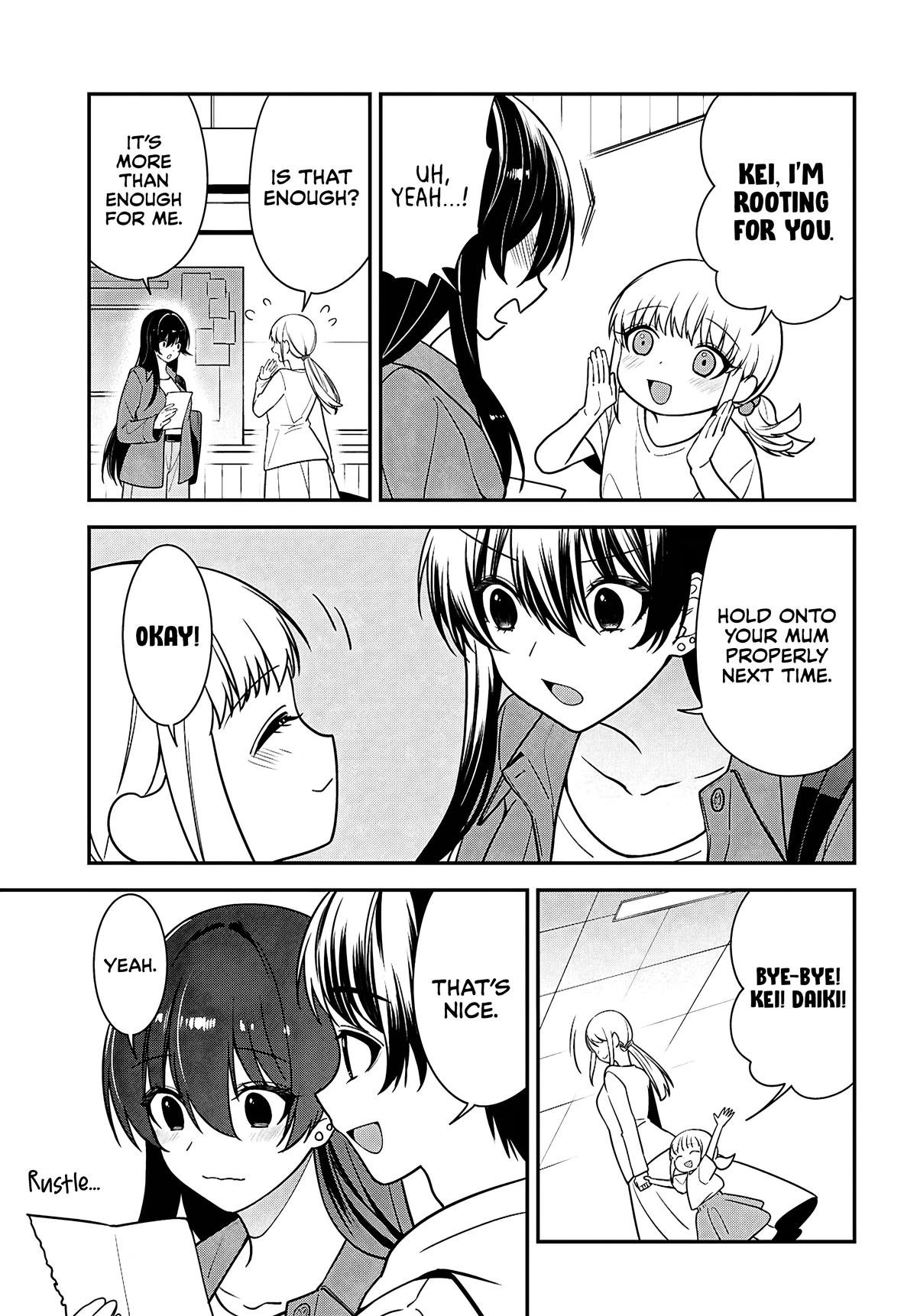 The Delinquent Shimizu-san Sitting Next to Me Has Dyed Her Hair Black Chapter 13 page 32 - 