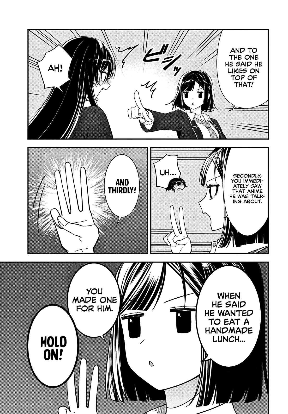 The Delinquent Shimizu-san Sitting Next to Me Has Dyed Her Hair Black Chapter 13 page 5 - 