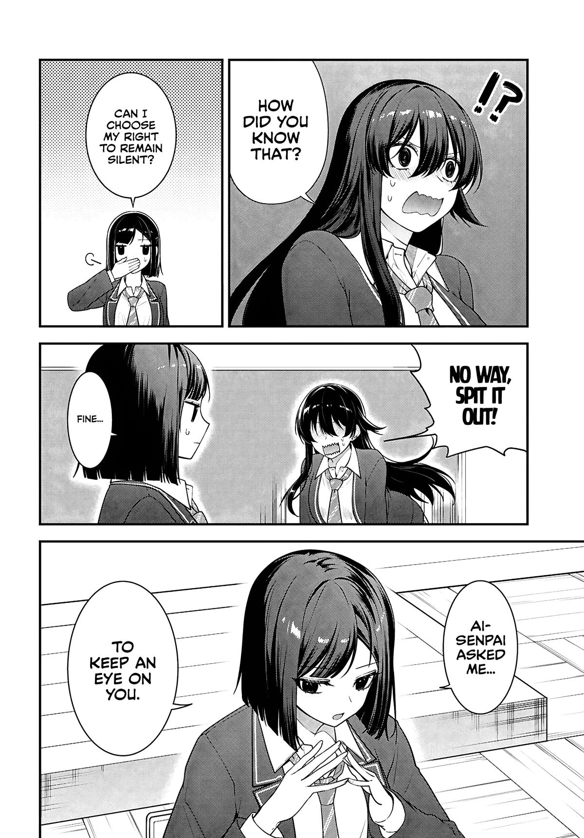 The Delinquent Shimizu-san Sitting Next to Me Has Dyed Her Hair Black Chapter 13 page 6 - 