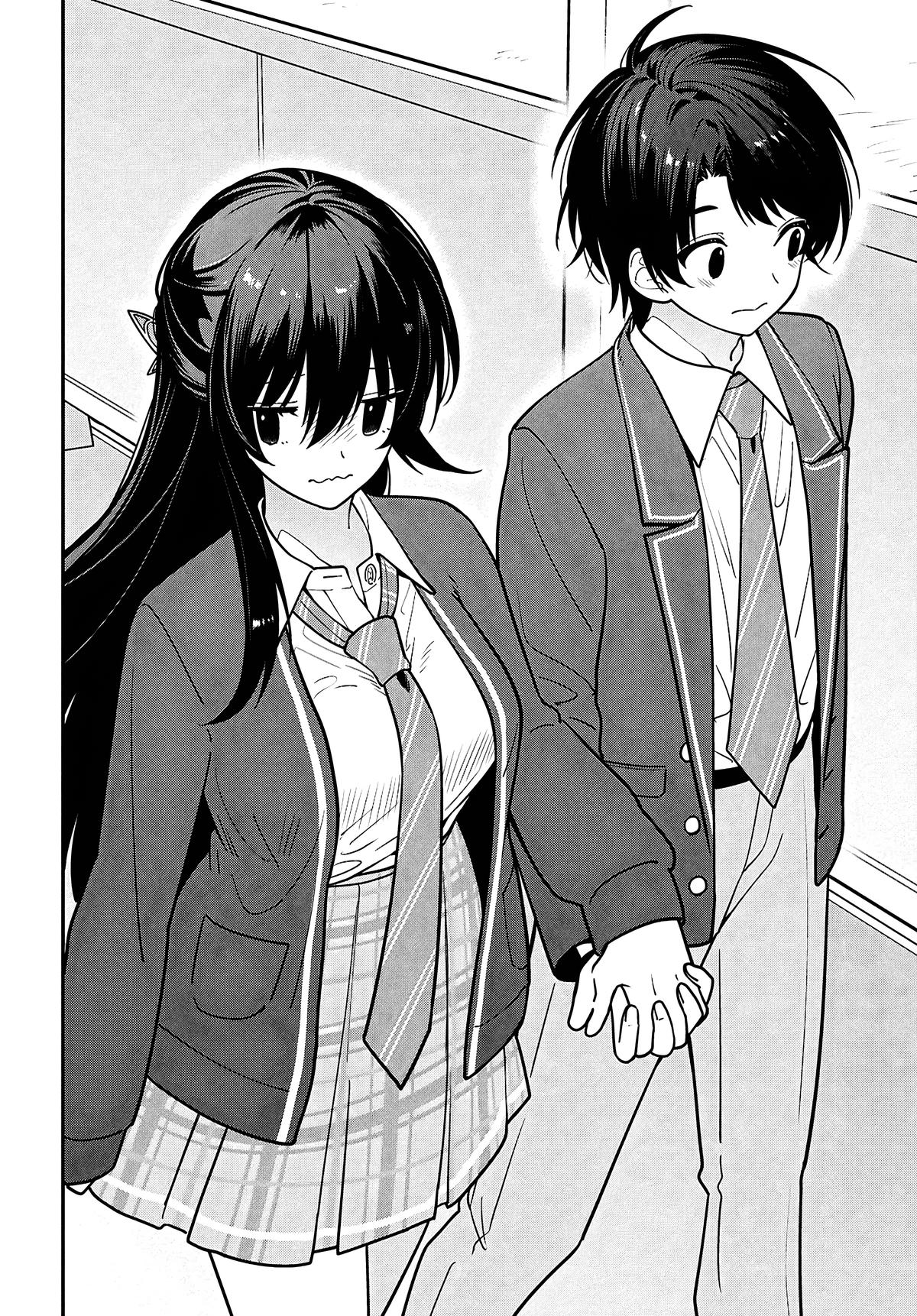 The Delinquent Shimizu-san Sitting Next to Me Has Dyed Her Hair Black Chapter 14 page 12 - 