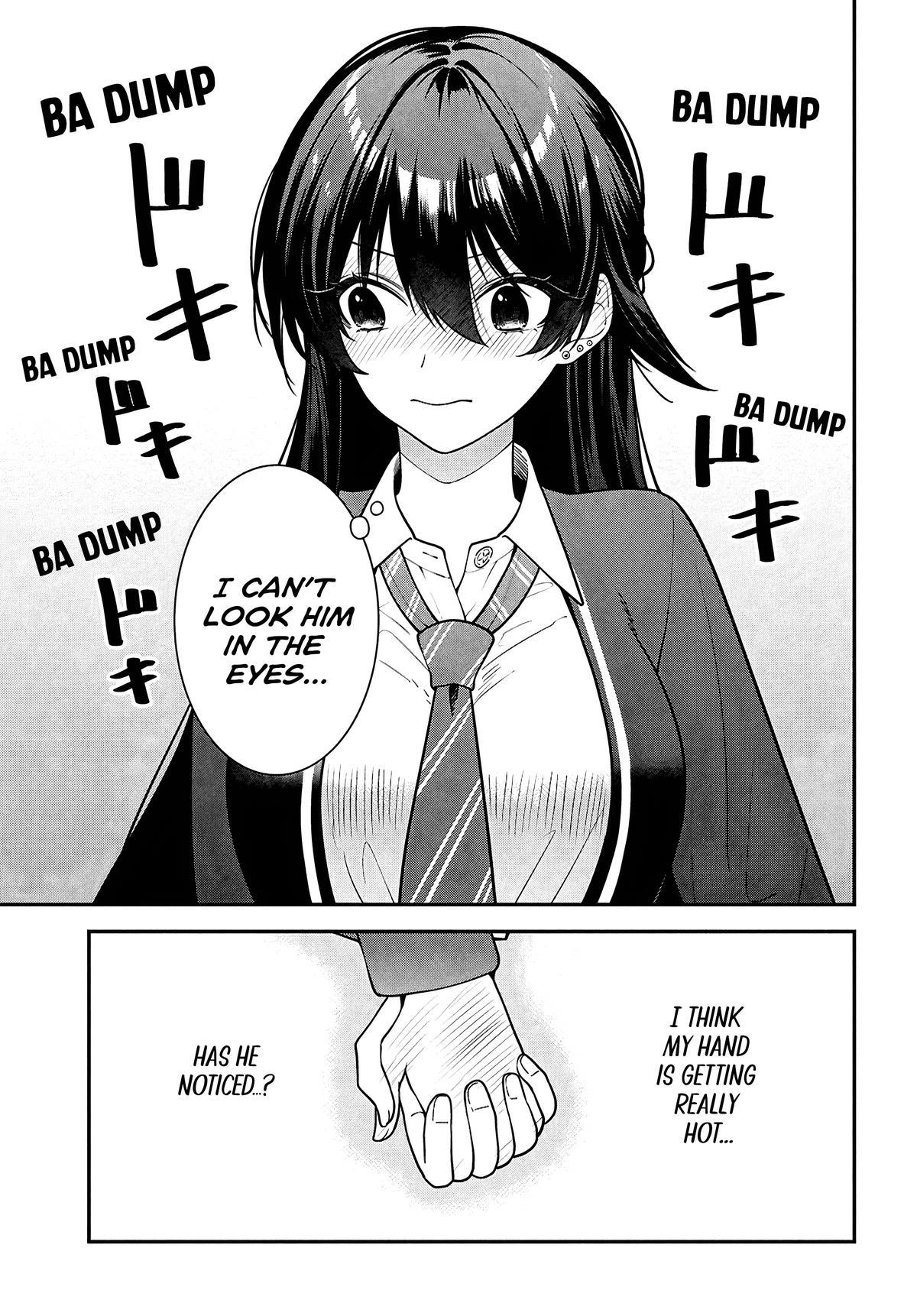 The Delinquent Shimizu-san Sitting Next to Me Has Dyed Her Hair Black Chapter 14 page 13 - 