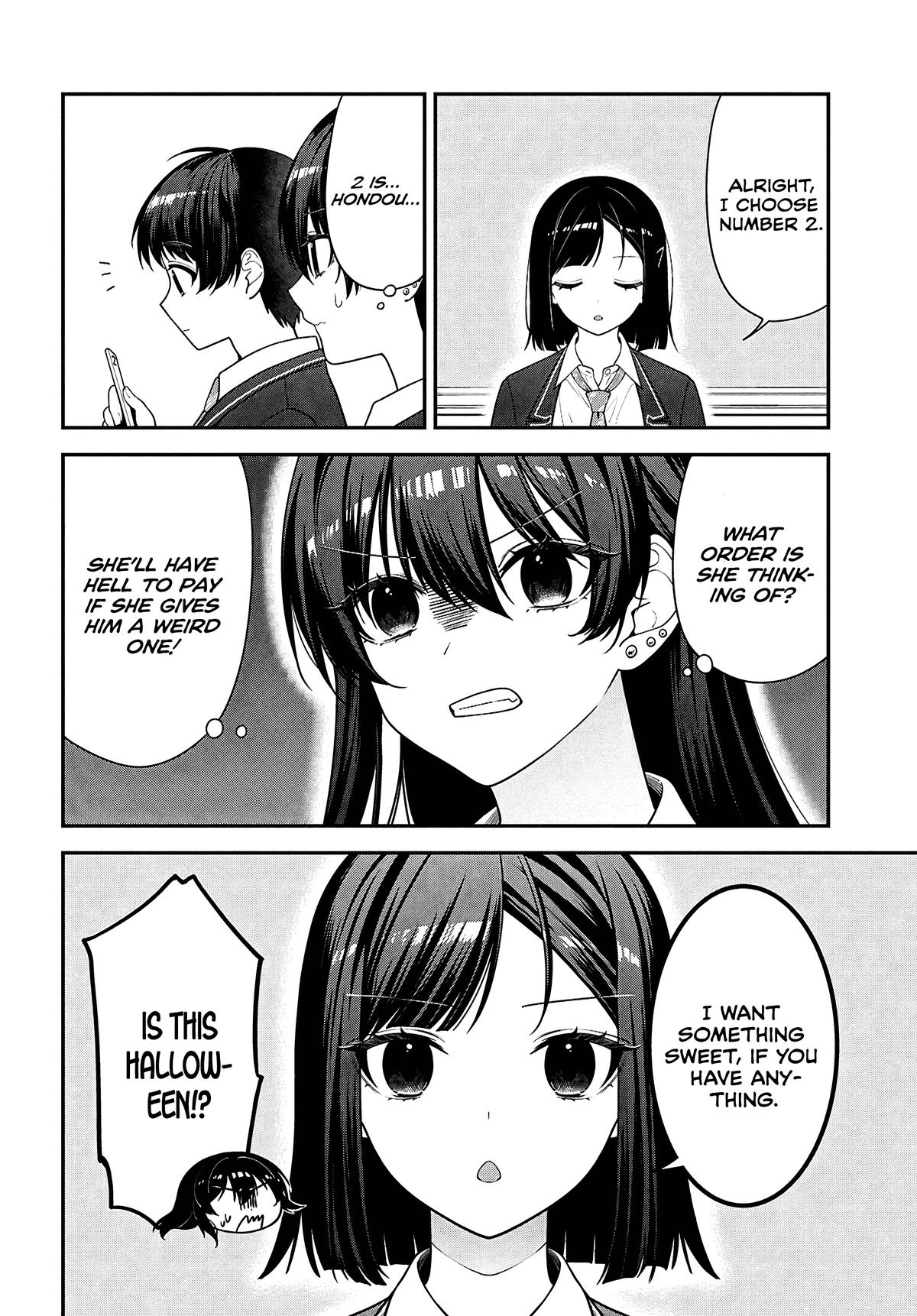 The Delinquent Shimizu-san Sitting Next to Me Has Dyed Her Hair Black Chapter 14 page 6 - 