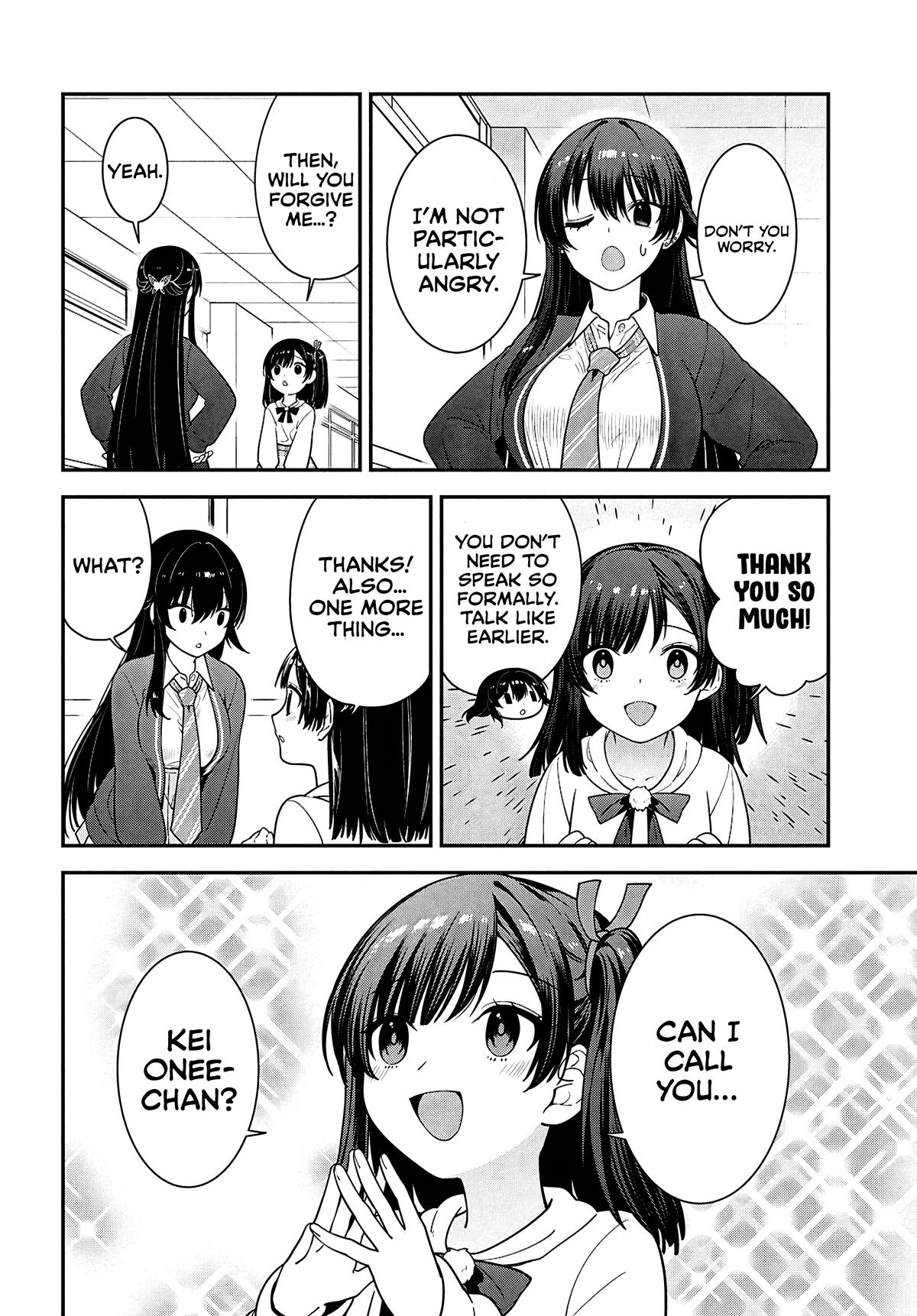 The Delinquent Shimizu-san Sitting Next to Me Has Dyed Her Hair Black Chapter 15 page 19 - 