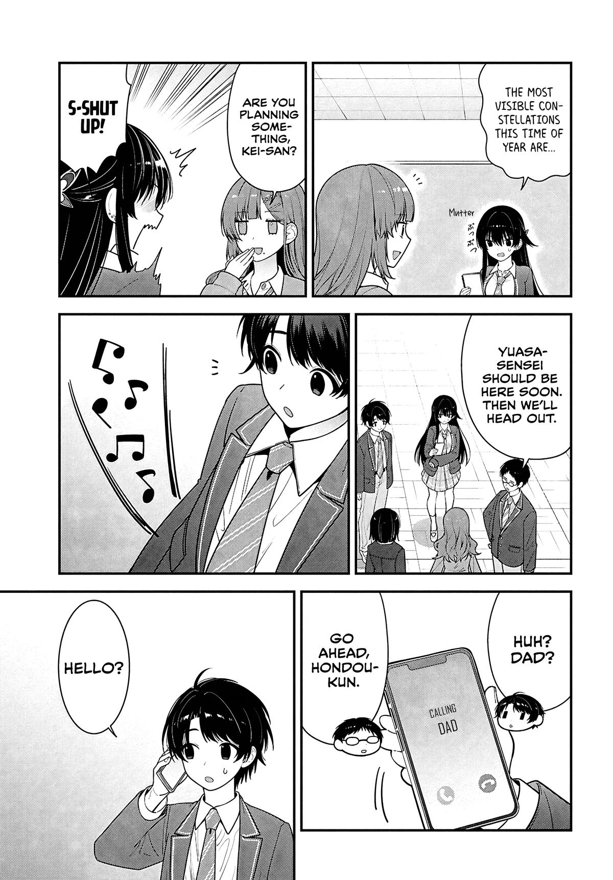 The Delinquent Shimizu-san Sitting Next to Me Has Dyed Her Hair Black Chapter 15 page 3 - 