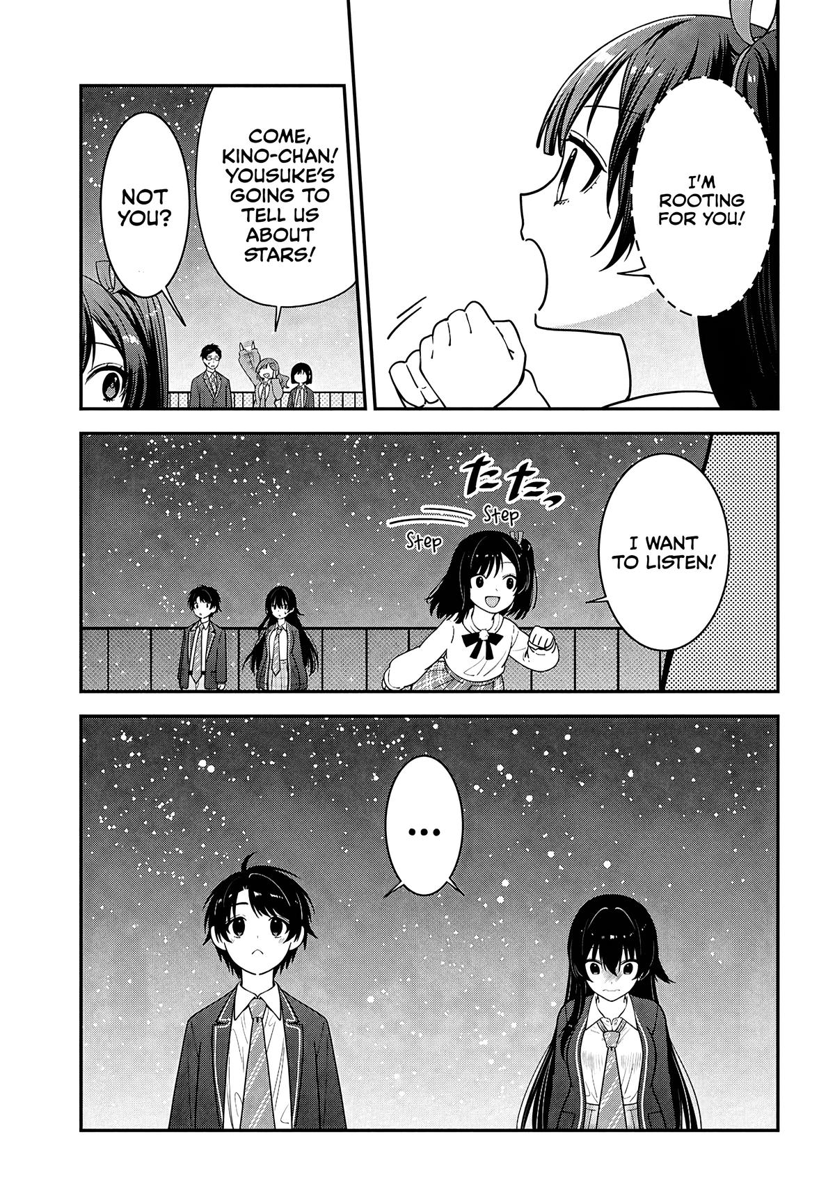 The Delinquent Shimizu-san Sitting Next to Me Has Dyed Her Hair Black Chapter 15 page 26 - 