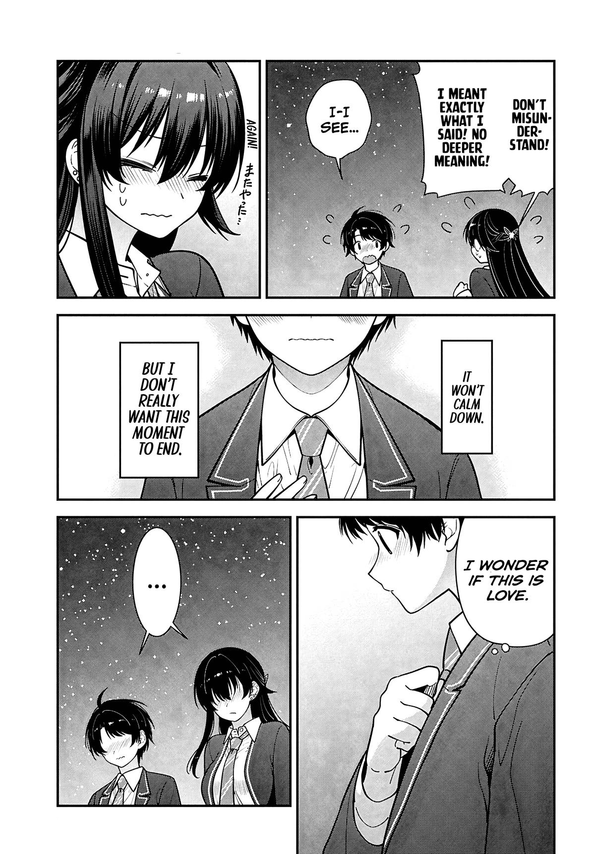 The Delinquent Shimizu-san Sitting Next to Me Has Dyed Her Hair Black Chapter 15 page 33 - 