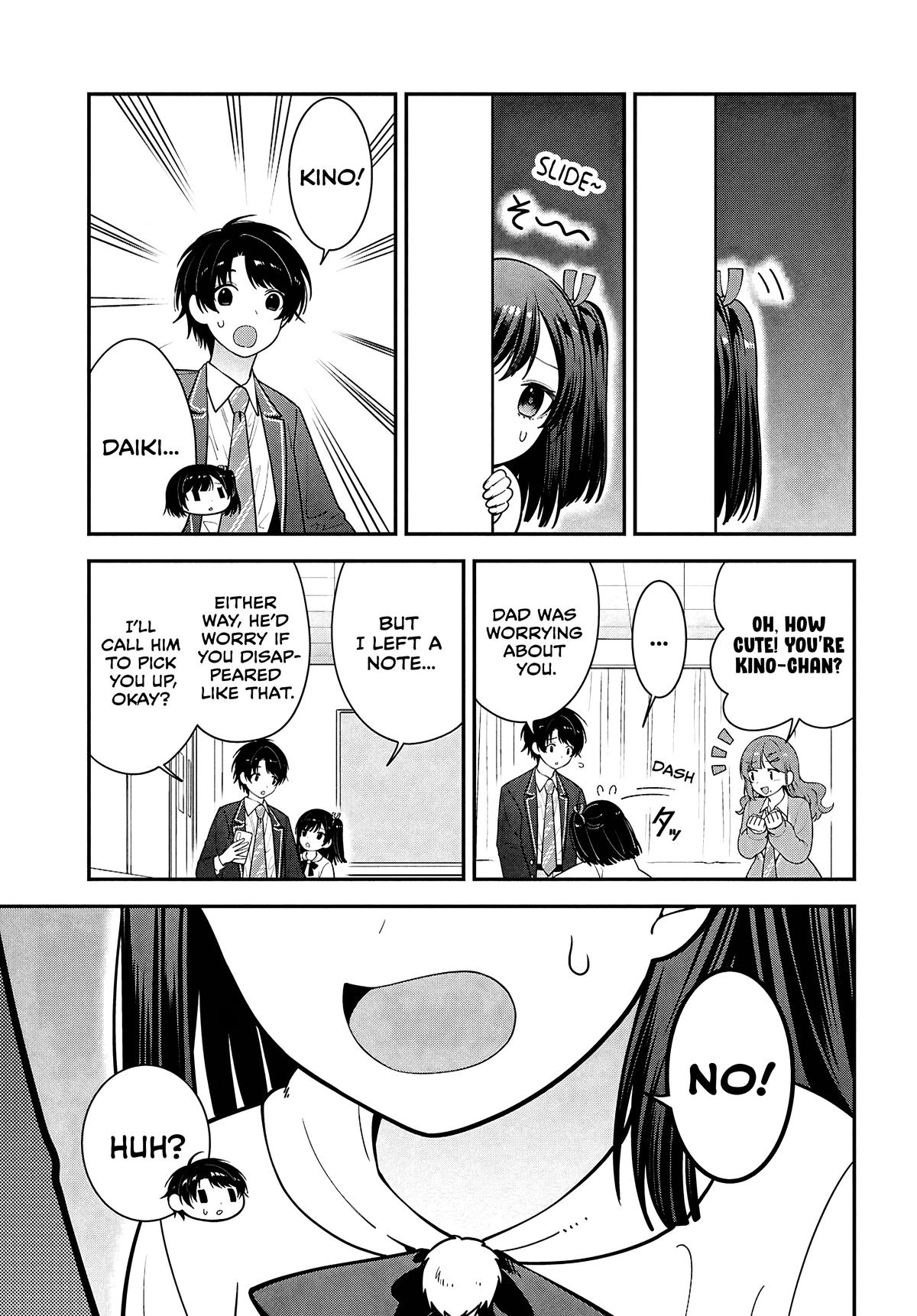 The Delinquent Shimizu-san Sitting Next to Me Has Dyed Her Hair Black Chapter 15 page 5 - 