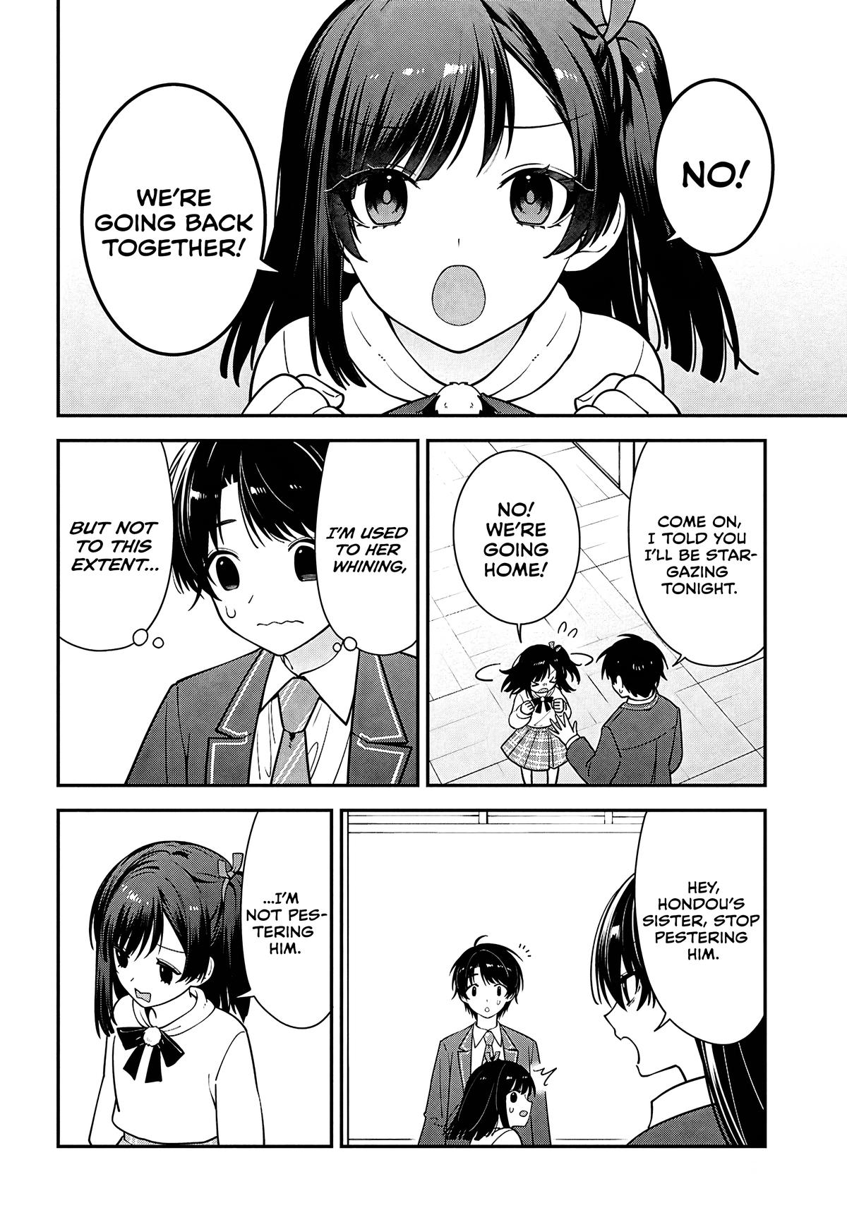 The Delinquent Shimizu-san Sitting Next to Me Has Dyed Her Hair Black Chapter 15 page 6 - 
