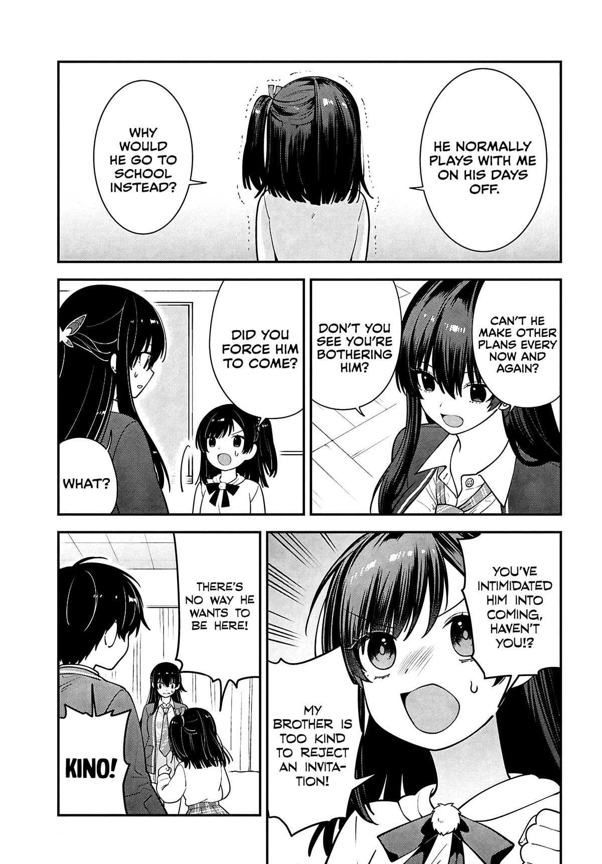 The Delinquent Shimizu-san Sitting Next to Me Has Dyed Her Hair Black Chapter 15 page 7 - 