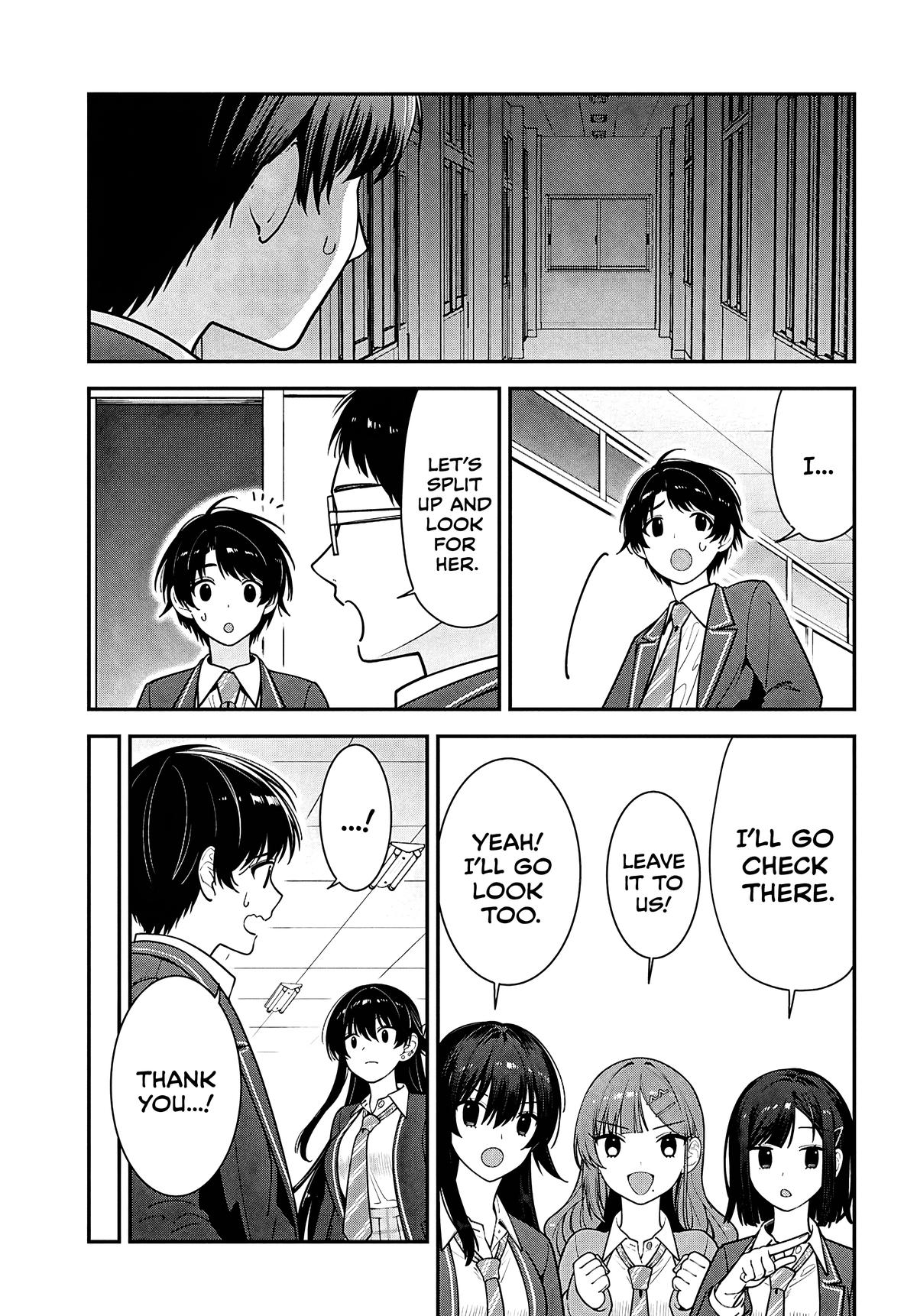 The Delinquent Shimizu-san Sitting Next to Me Has Dyed Her Hair Black Chapter 15 page 9 - 