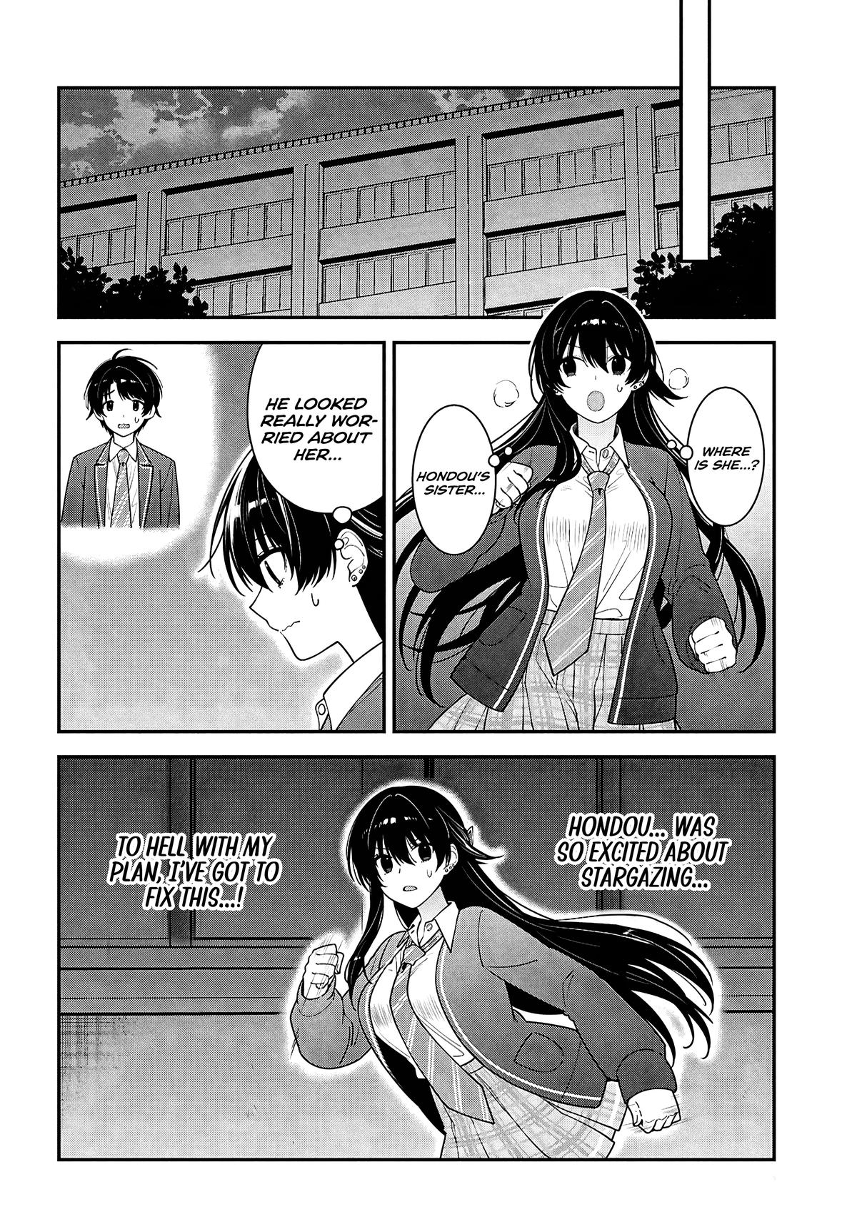 The Delinquent Shimizu-san Sitting Next to Me Has Dyed Her Hair Black Chapter 15 page 10 - 