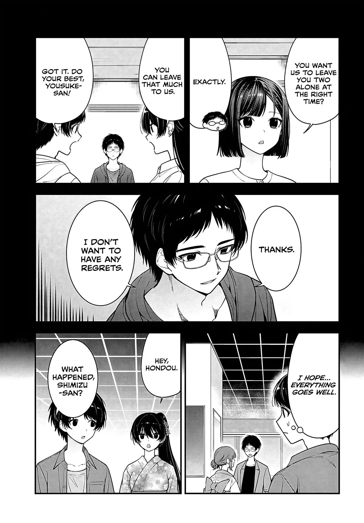 The Delinquent Shimizu-san Sitting Next to Me Has Dyed Her Hair Black Chapter 16 page 11 - 