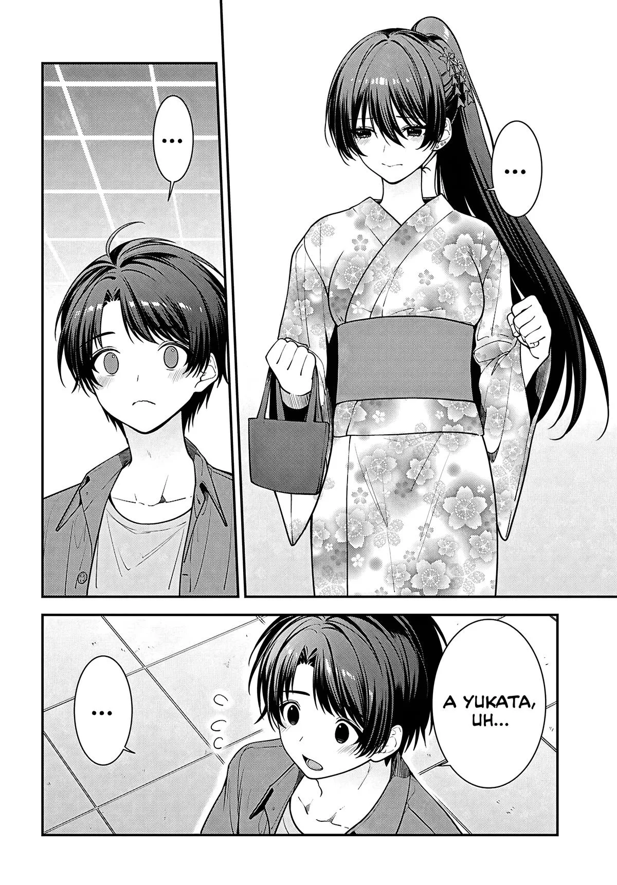 The Delinquent Shimizu-san Sitting Next to Me Has Dyed Her Hair Black Chapter 16 page 12 - 