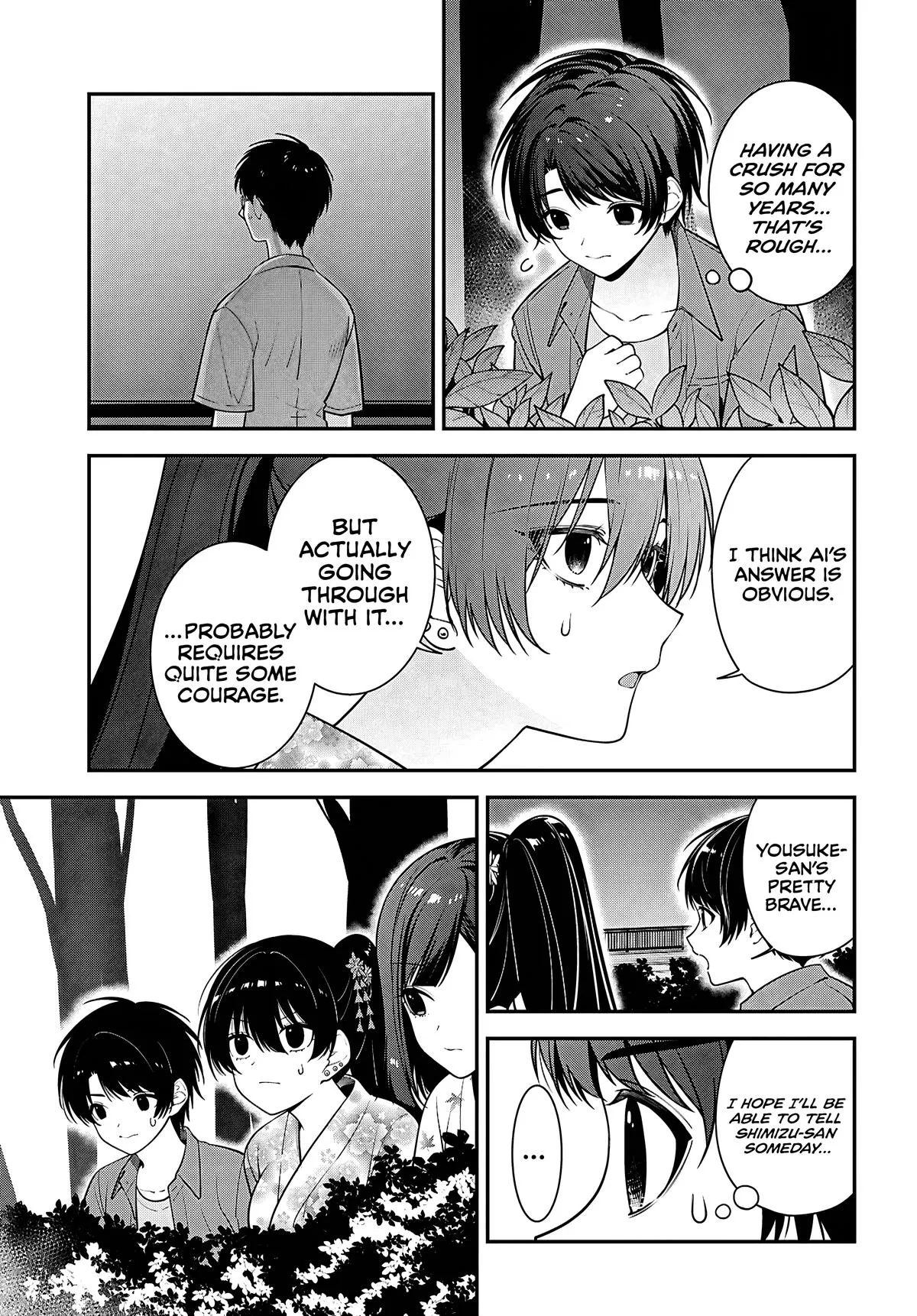 The Delinquent Shimizu-san Sitting Next to Me Has Dyed Her Hair Black Chapter 16 page 21 - 