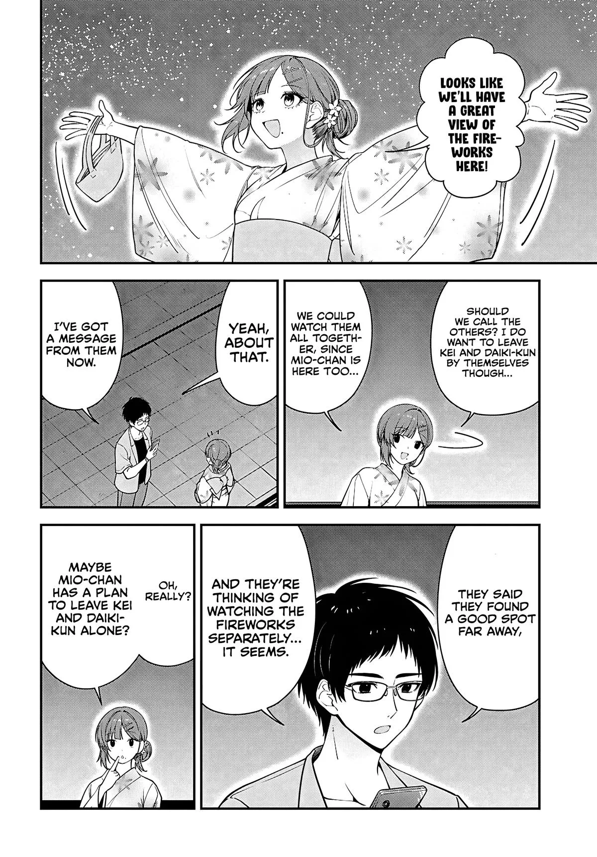 The Delinquent Shimizu-san Sitting Next to Me Has Dyed Her Hair Black Chapter 16 page 22 - 