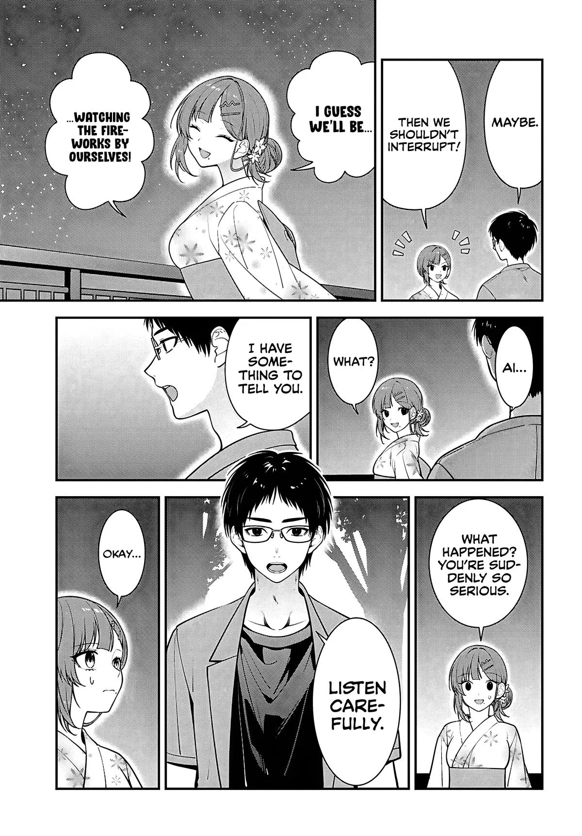 The Delinquent Shimizu-san Sitting Next to Me Has Dyed Her Hair Black Chapter 16 page 23 - 