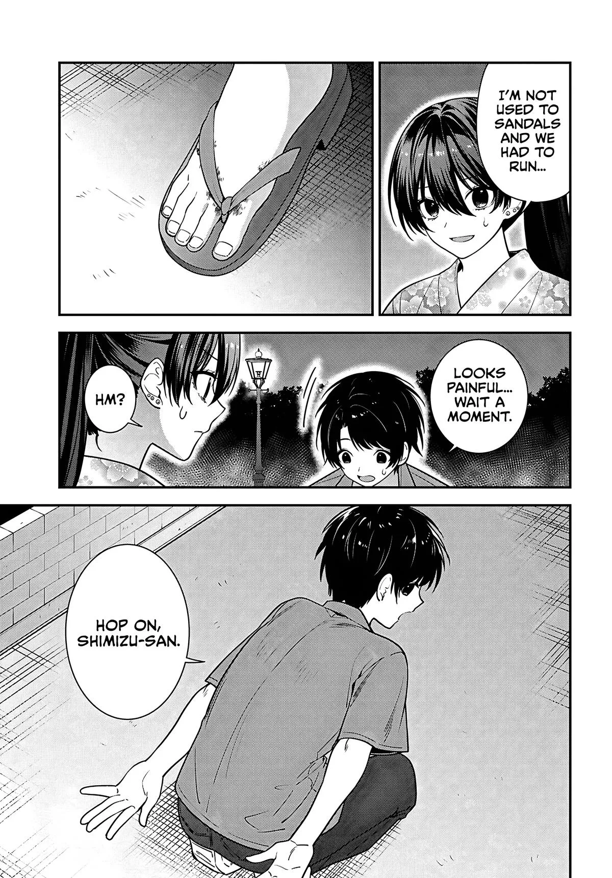 The Delinquent Shimizu-san Sitting Next to Me Has Dyed Her Hair Black Chapter 16 page 31 - 