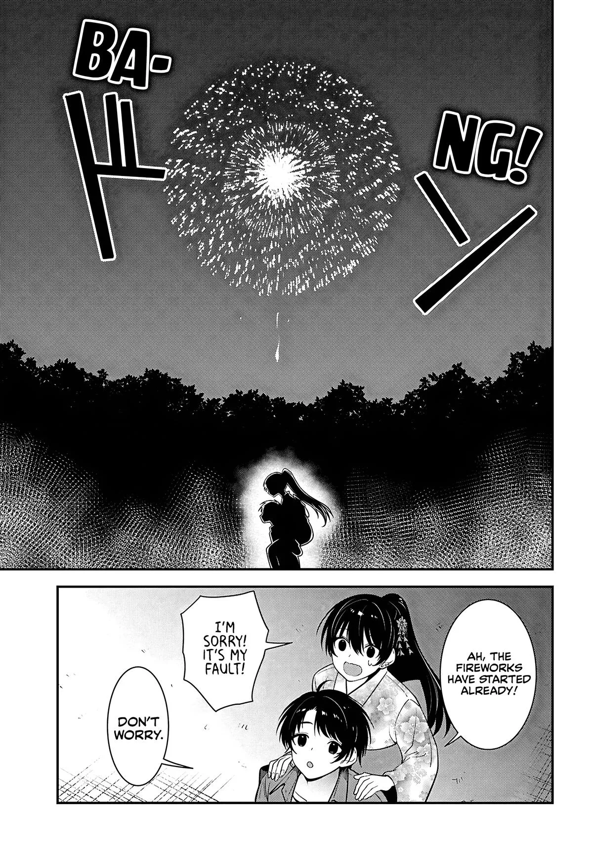 The Delinquent Shimizu-san Sitting Next to Me Has Dyed Her Hair Black Chapter 16 page 37 - 