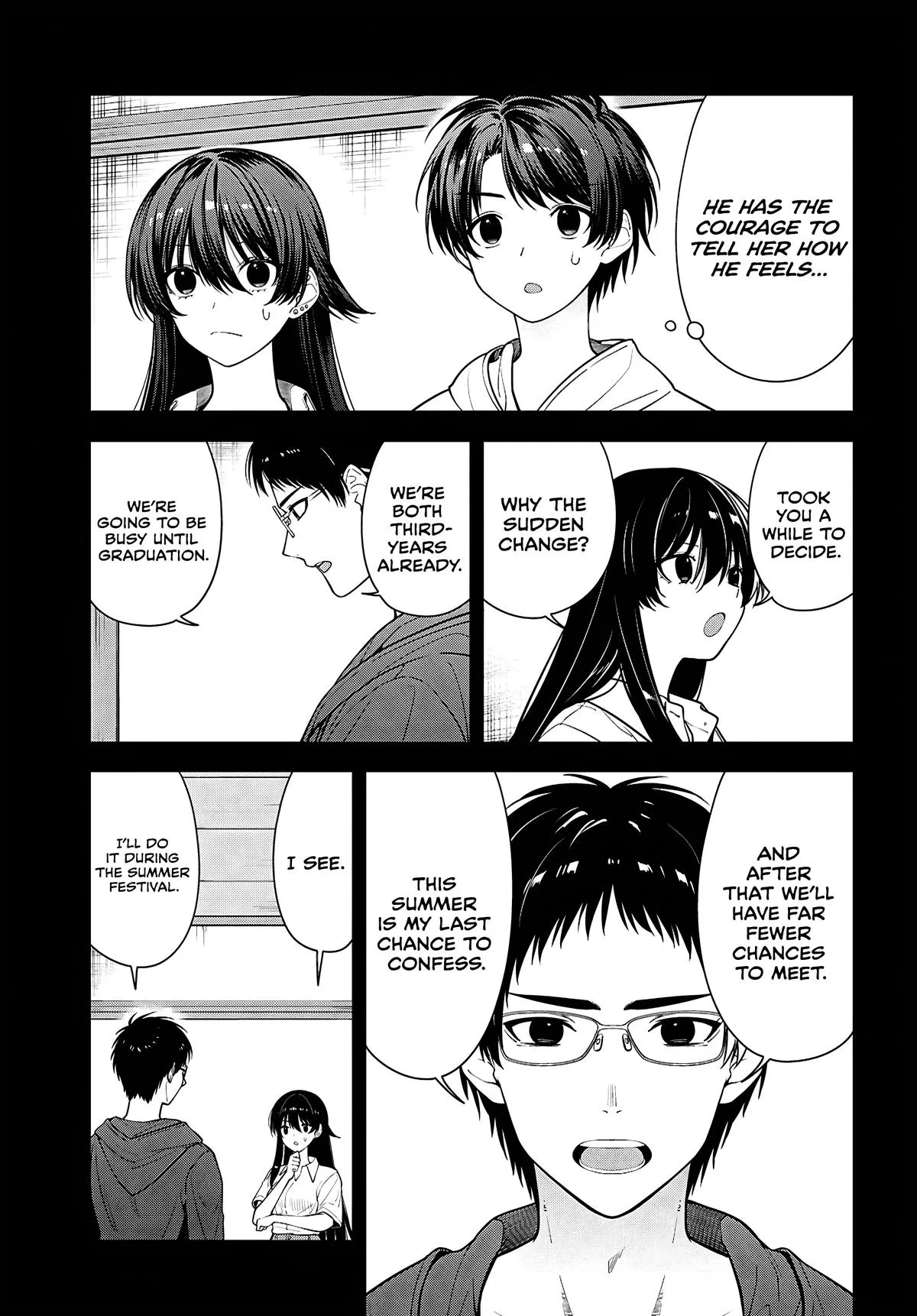 The Delinquent Shimizu-san Sitting Next to Me Has Dyed Her Hair Black Chapter 16 page 9 - 