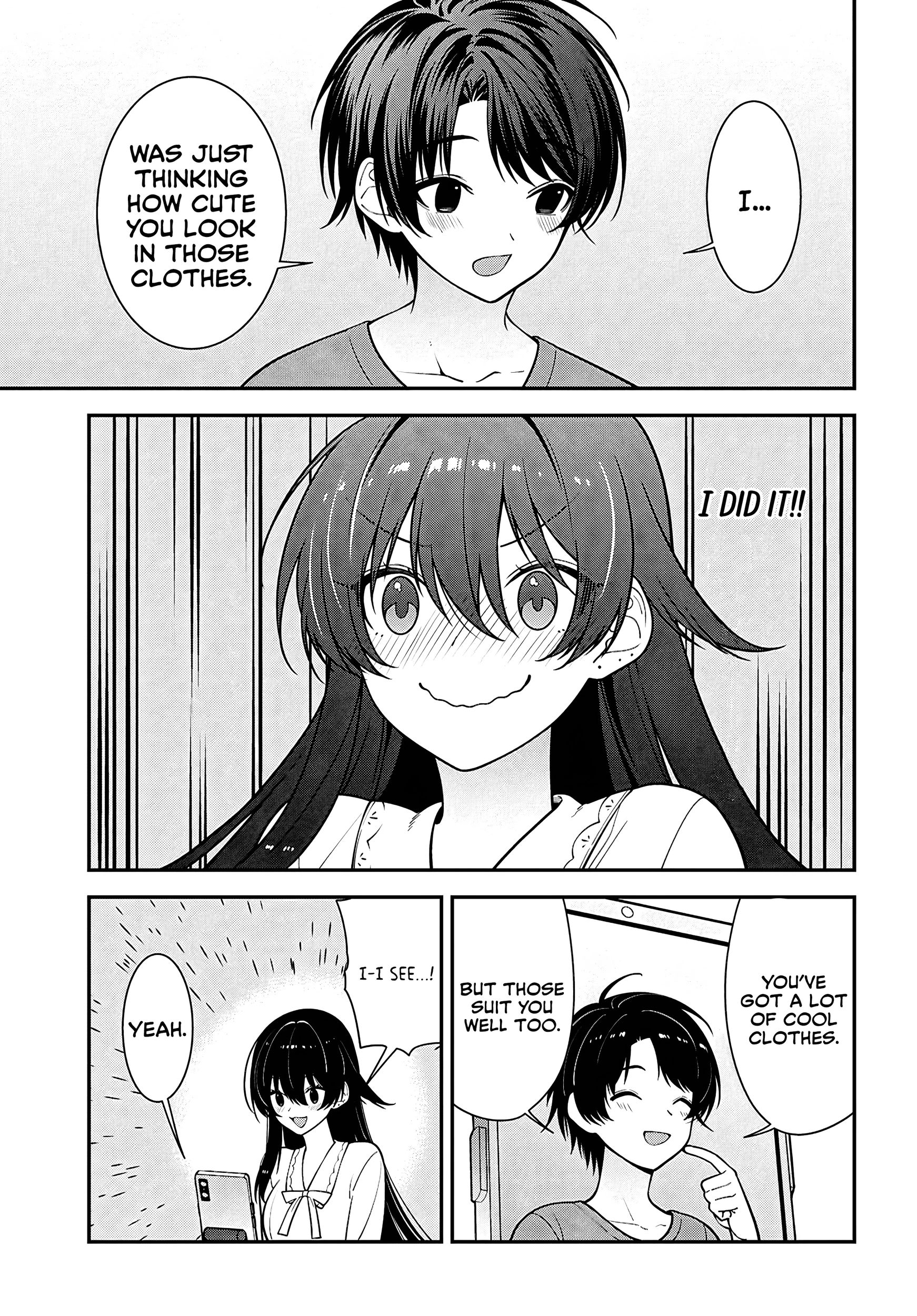 The Delinquent Shimizu-san Sitting Next to Me Has Dyed Her Hair Black Chapter 17 page 24 - 
