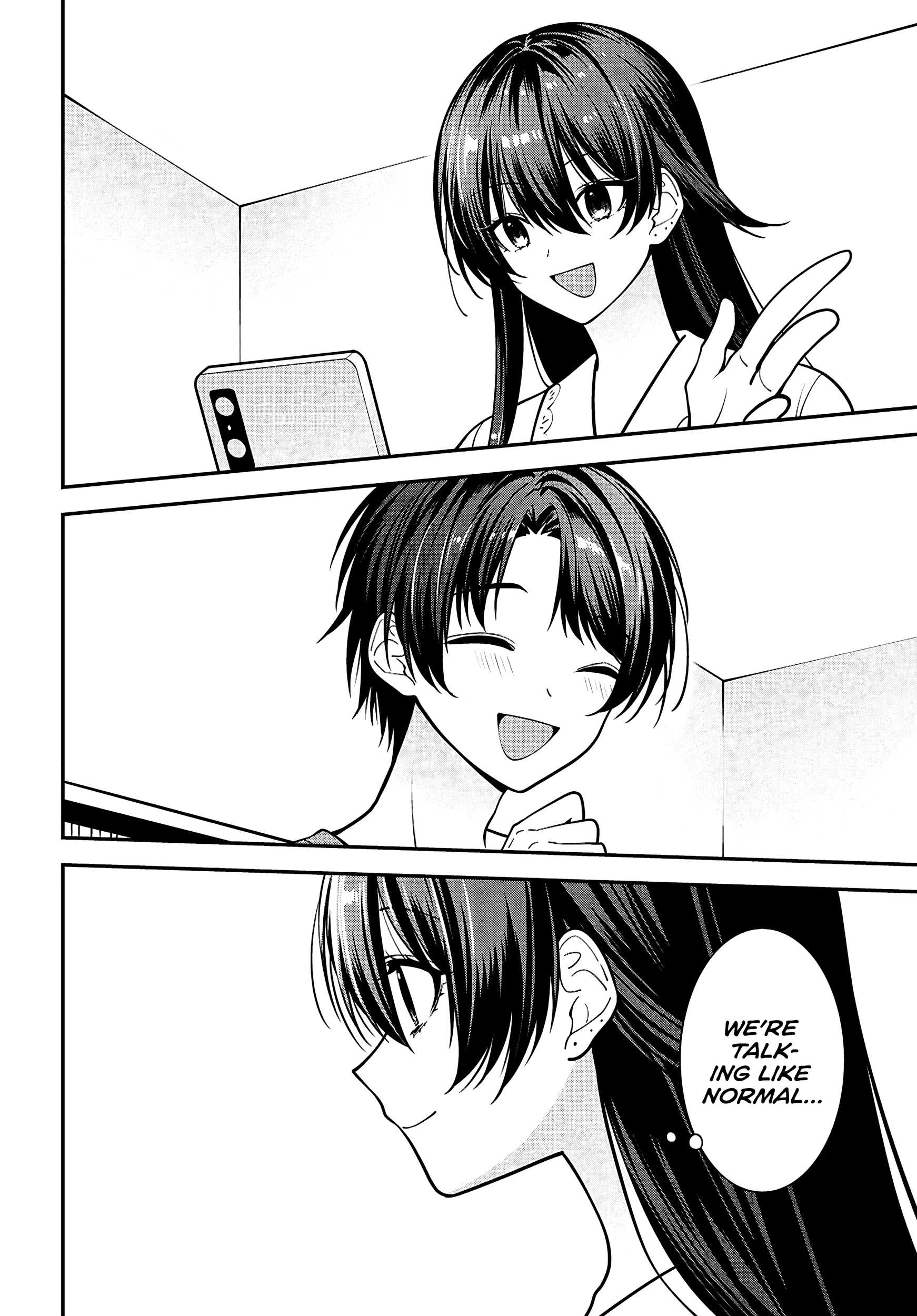 The Delinquent Shimizu-san Sitting Next to Me Has Dyed Her Hair Black Chapter 17 page 27 - 