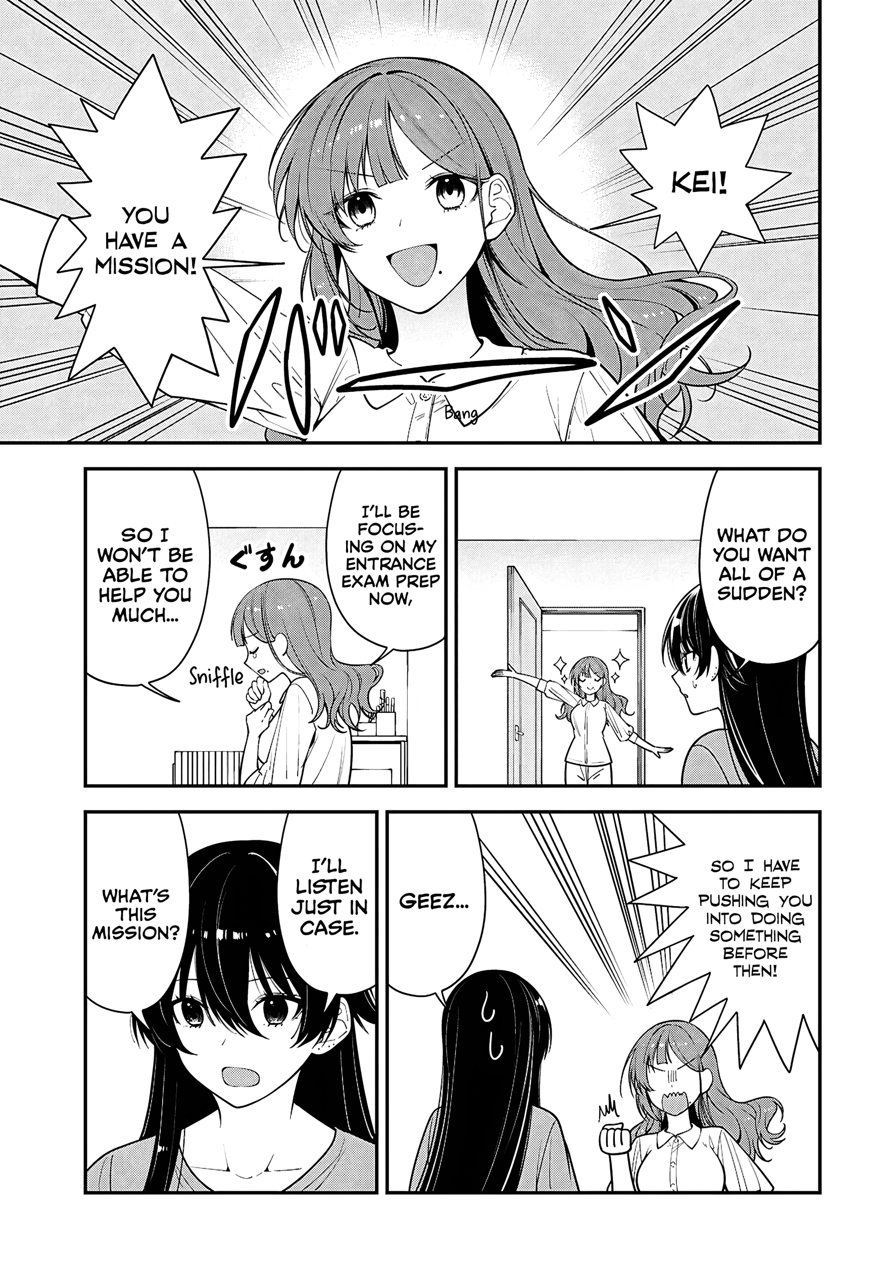 The Delinquent Shimizu-san Sitting Next to Me Has Dyed Her Hair Black Chapter 17 page 6 - 