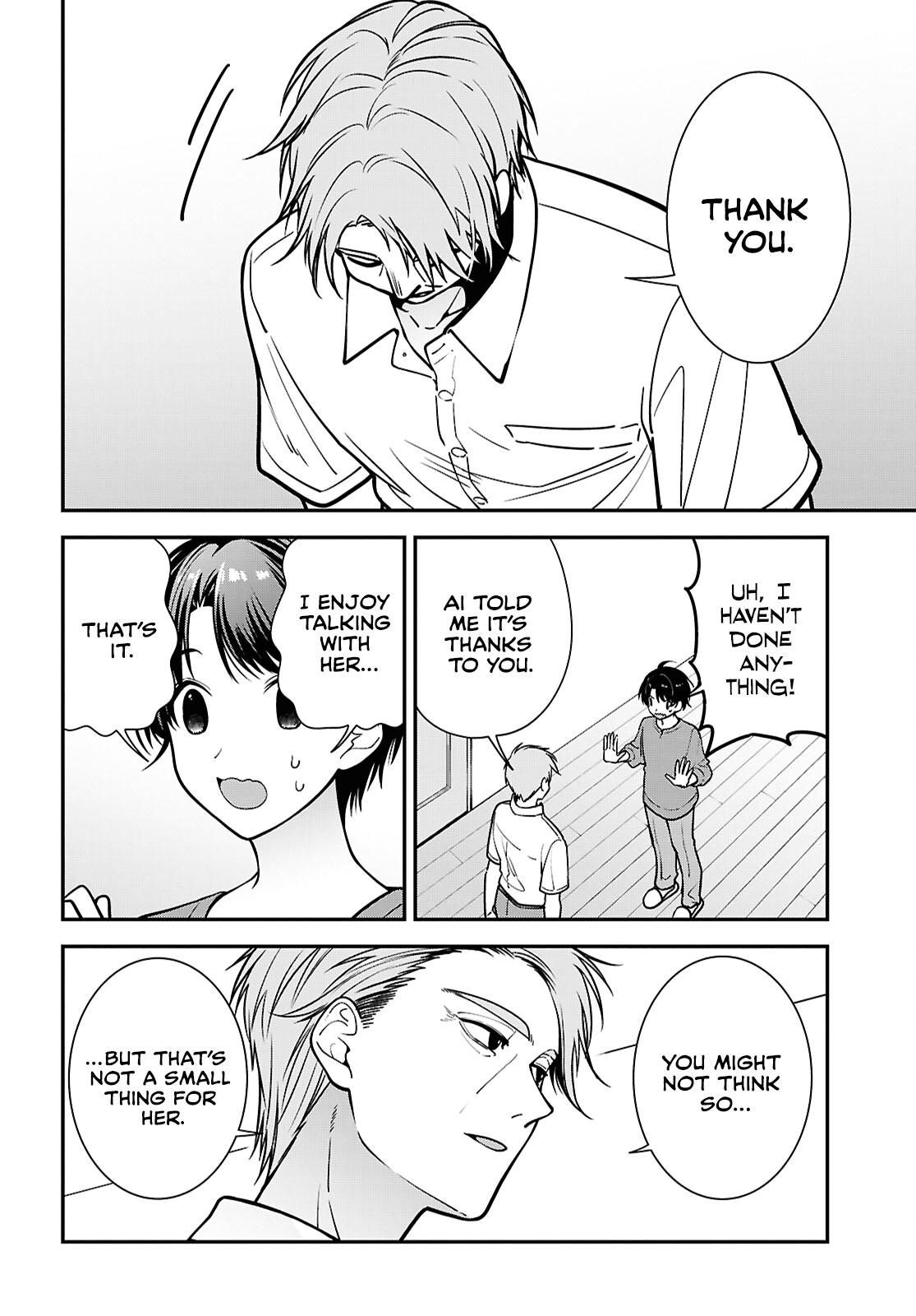 The Delinquent Shimizu-san Sitting Next to Me Has Dyed Her Hair Black Chapter 18 page 14 - 