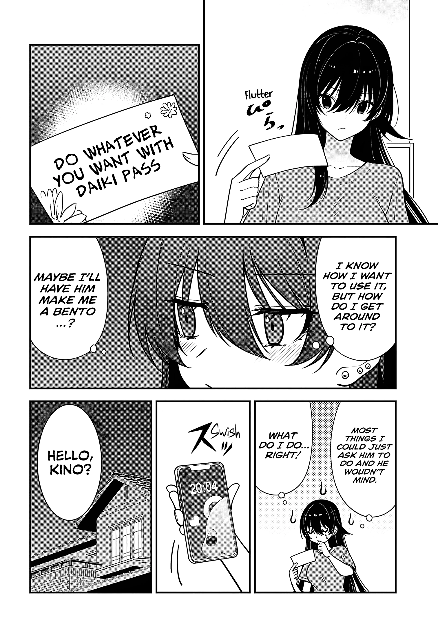 The Delinquent Shimizu-san Sitting Next to Me Has Dyed Her Hair Black Chapter 19 page 2 - 