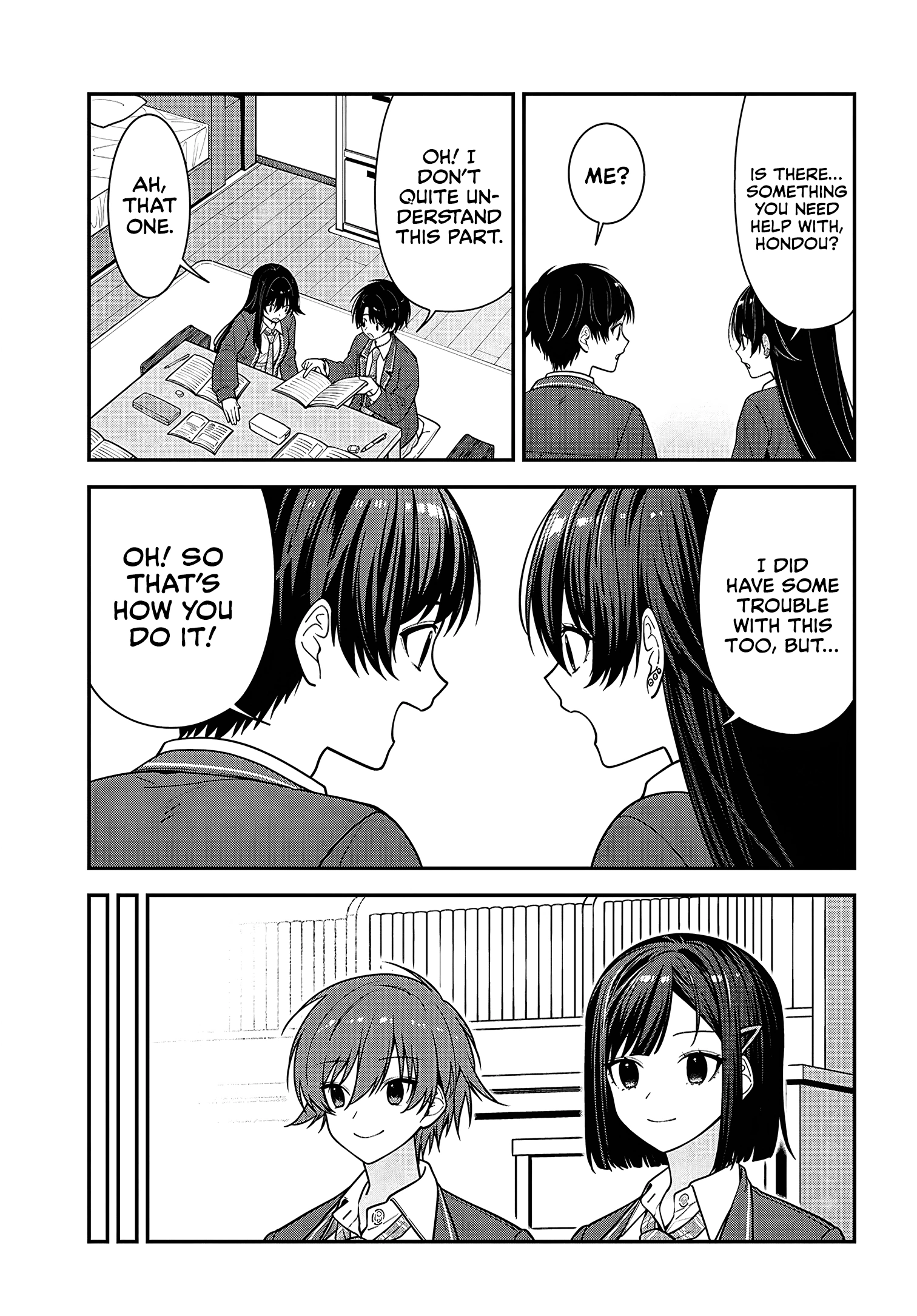 The Delinquent Shimizu-san Sitting Next to Me Has Dyed Her Hair Black Chapter 19 page 17 - 