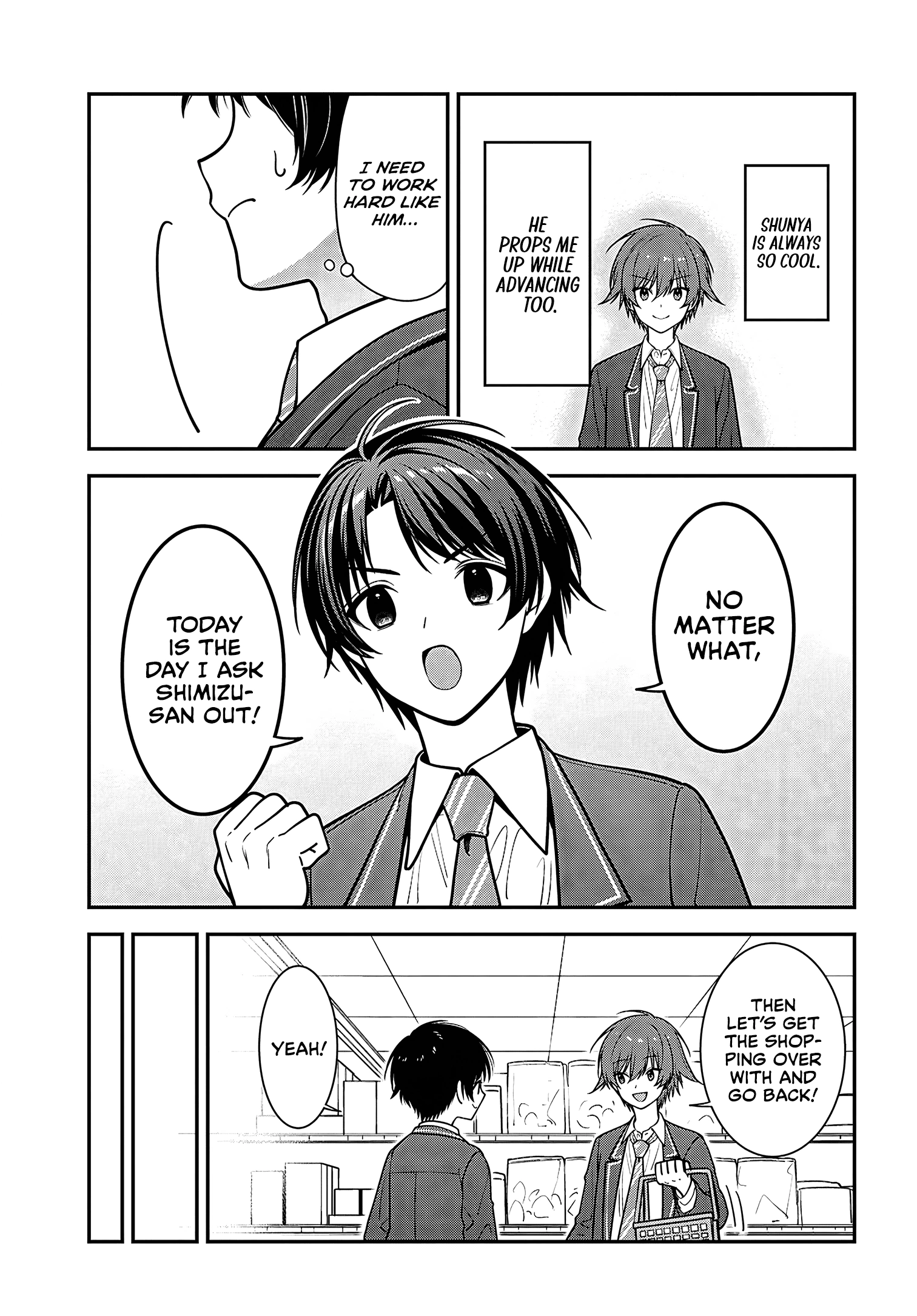 The Delinquent Shimizu-san Sitting Next to Me Has Dyed Her Hair Black Chapter 19 page 23 - 