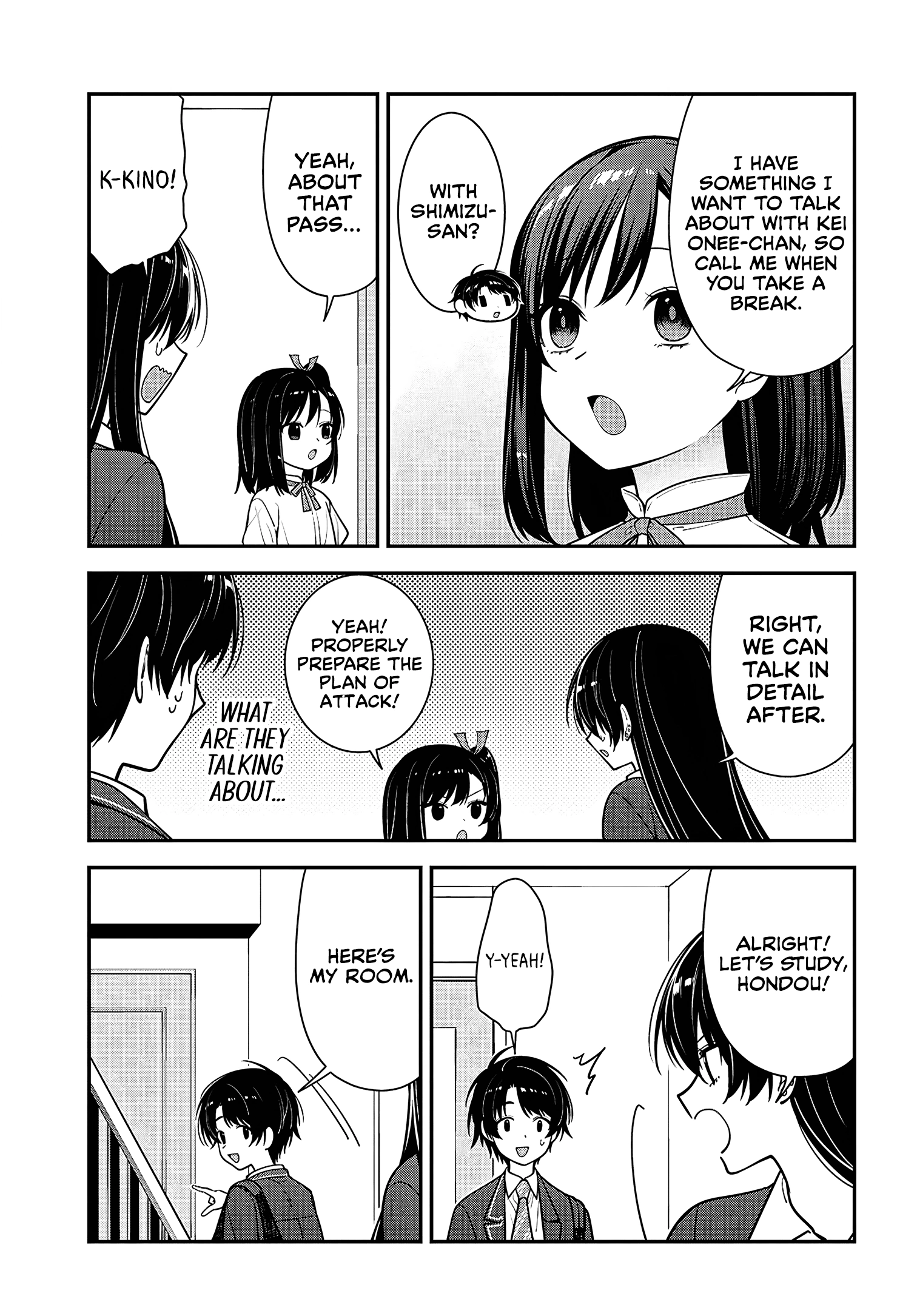 The Delinquent Shimizu-san Sitting Next to Me Has Dyed Her Hair Black Chapter 19 page 9 - 