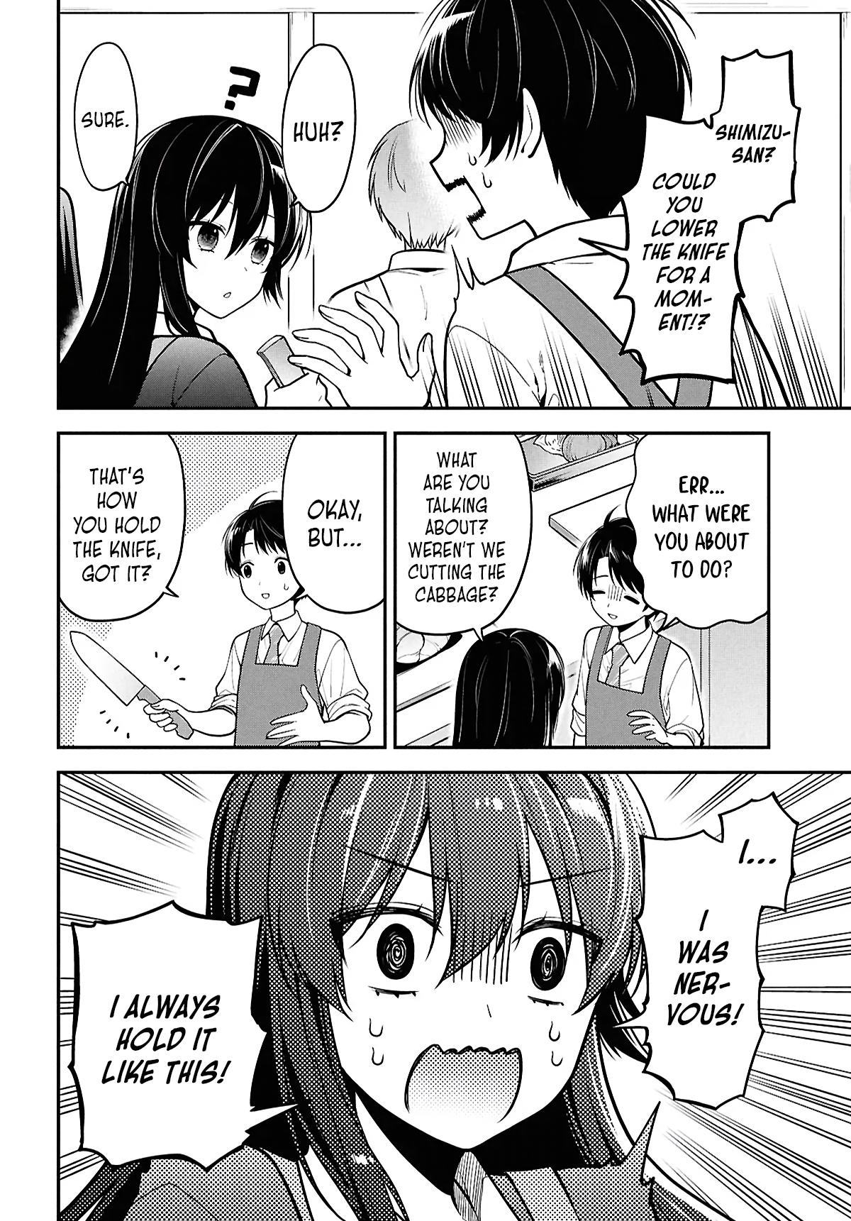 The Delinquent Shimizu-san Sitting Next to Me Has Dyed Her Hair Black Chapter 2 page 12 - 