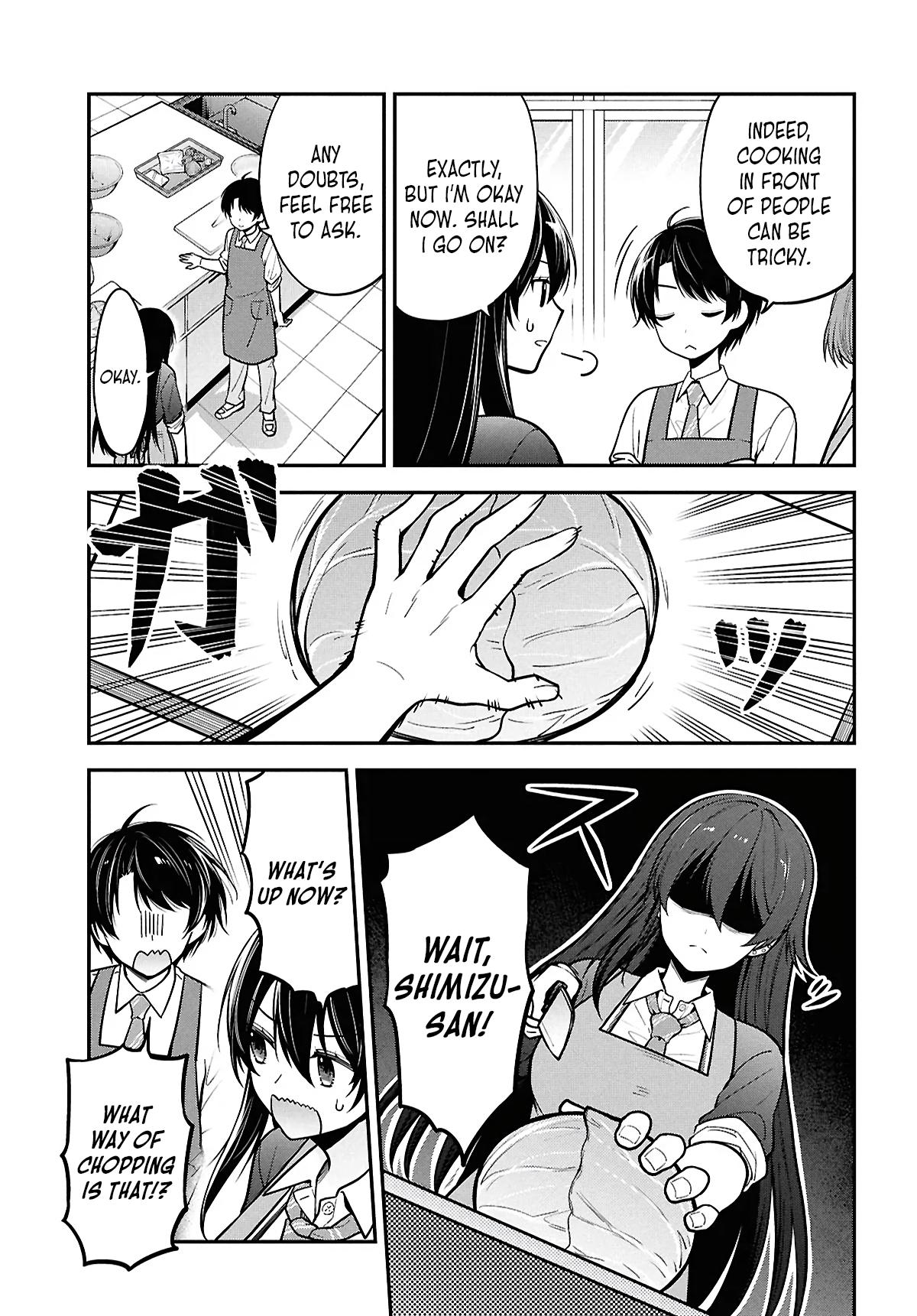 The Delinquent Shimizu-san Sitting Next to Me Has Dyed Her Hair Black Chapter 2 page 13 - 