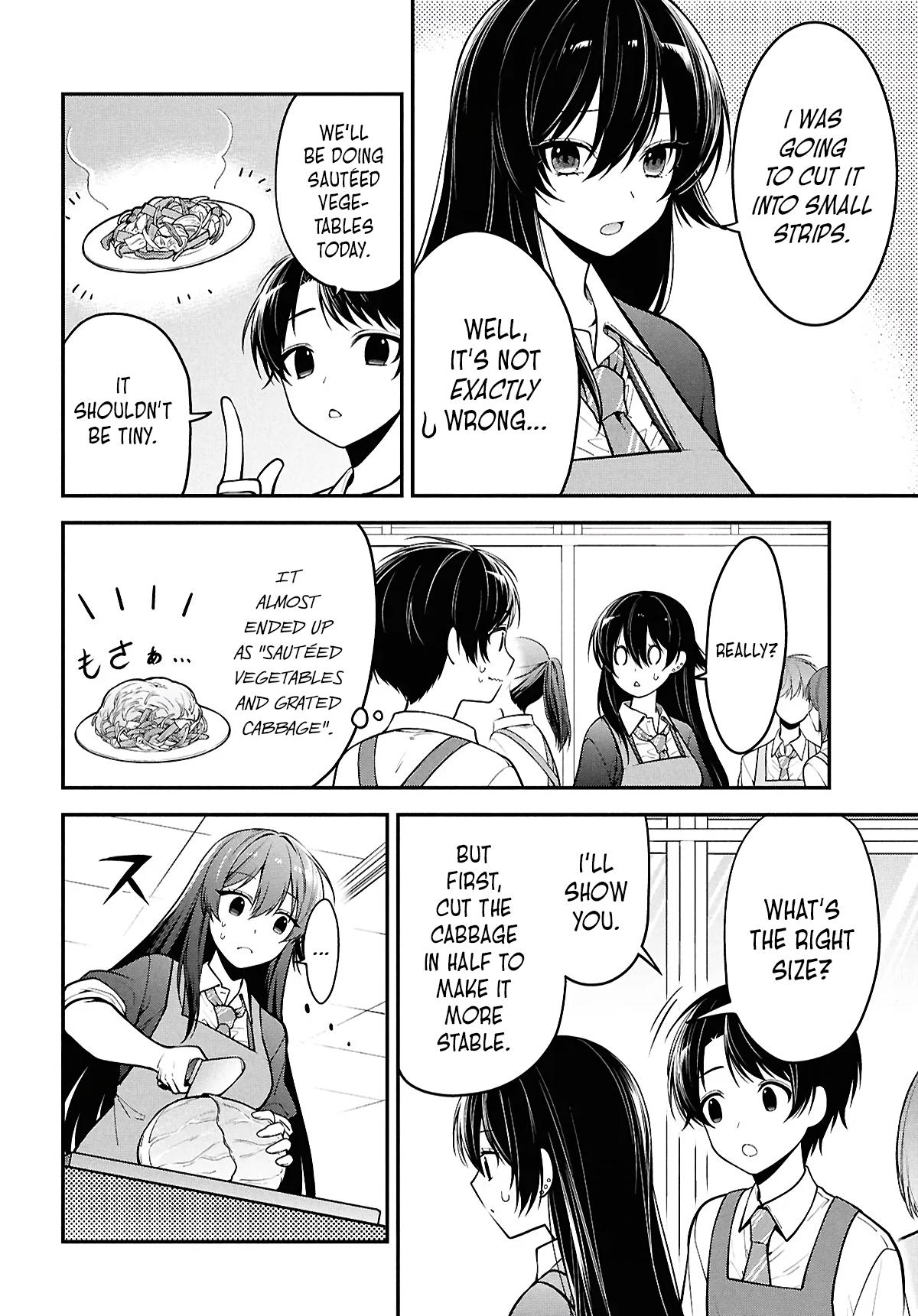 The Delinquent Shimizu-san Sitting Next to Me Has Dyed Her Hair Black Chapter 2 page 14 - 
