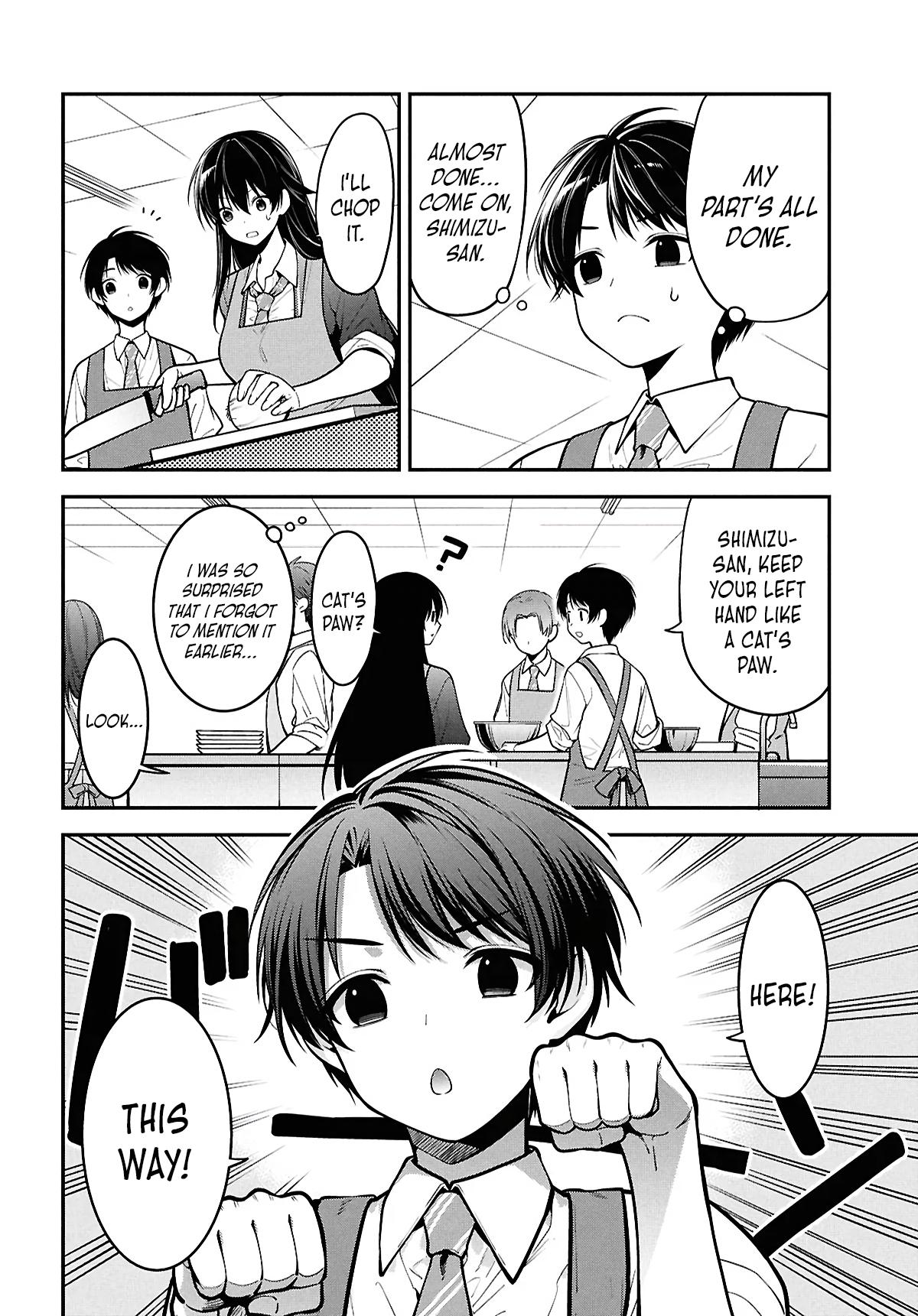 The Delinquent Shimizu-san Sitting Next to Me Has Dyed Her Hair Black Chapter 2 page 16 - 